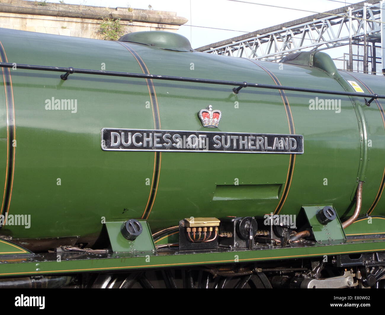 Train à vapeur Carlisle 24 Octobre 2014 Banque D'Images