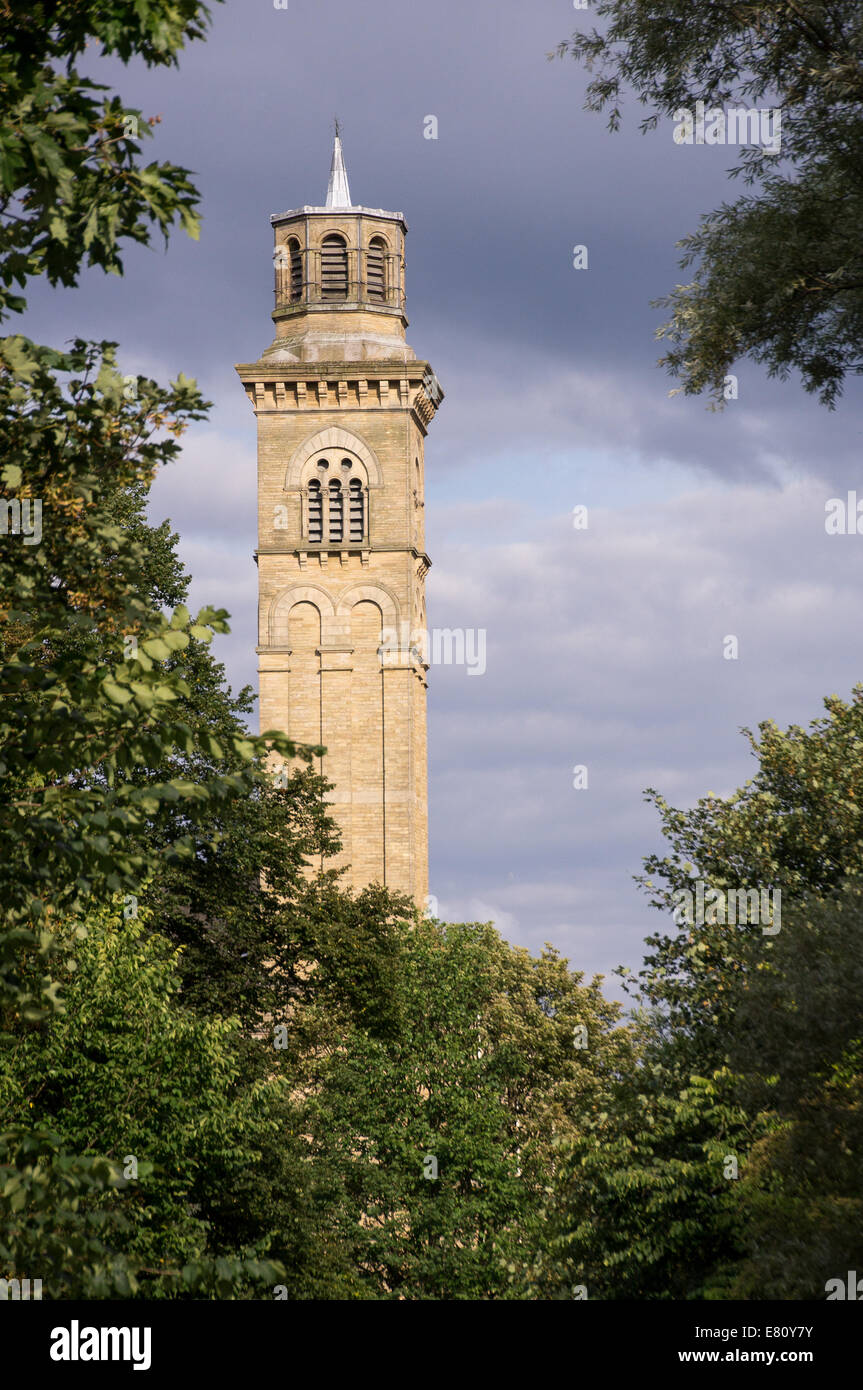 Nouvelle usine de Saltaire, West Yorkshire, Angleterre. Banque D'Images