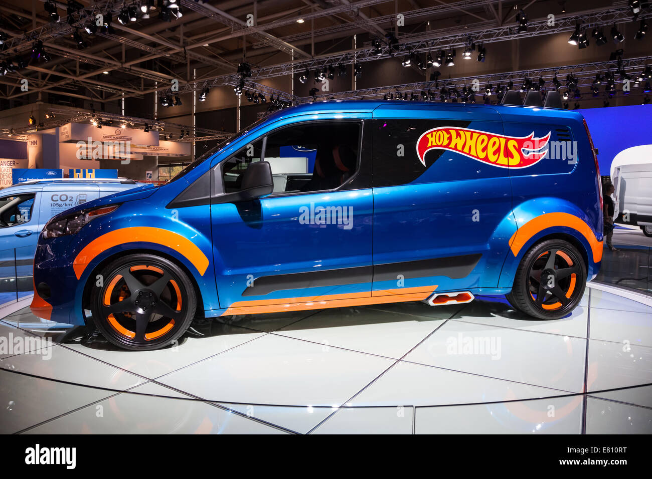 Ford Transit Hot Wheels Concept au 65e Salon IAA Véhicules utilitaires à Hanovre, Allemagne 2014 Banque D'Images