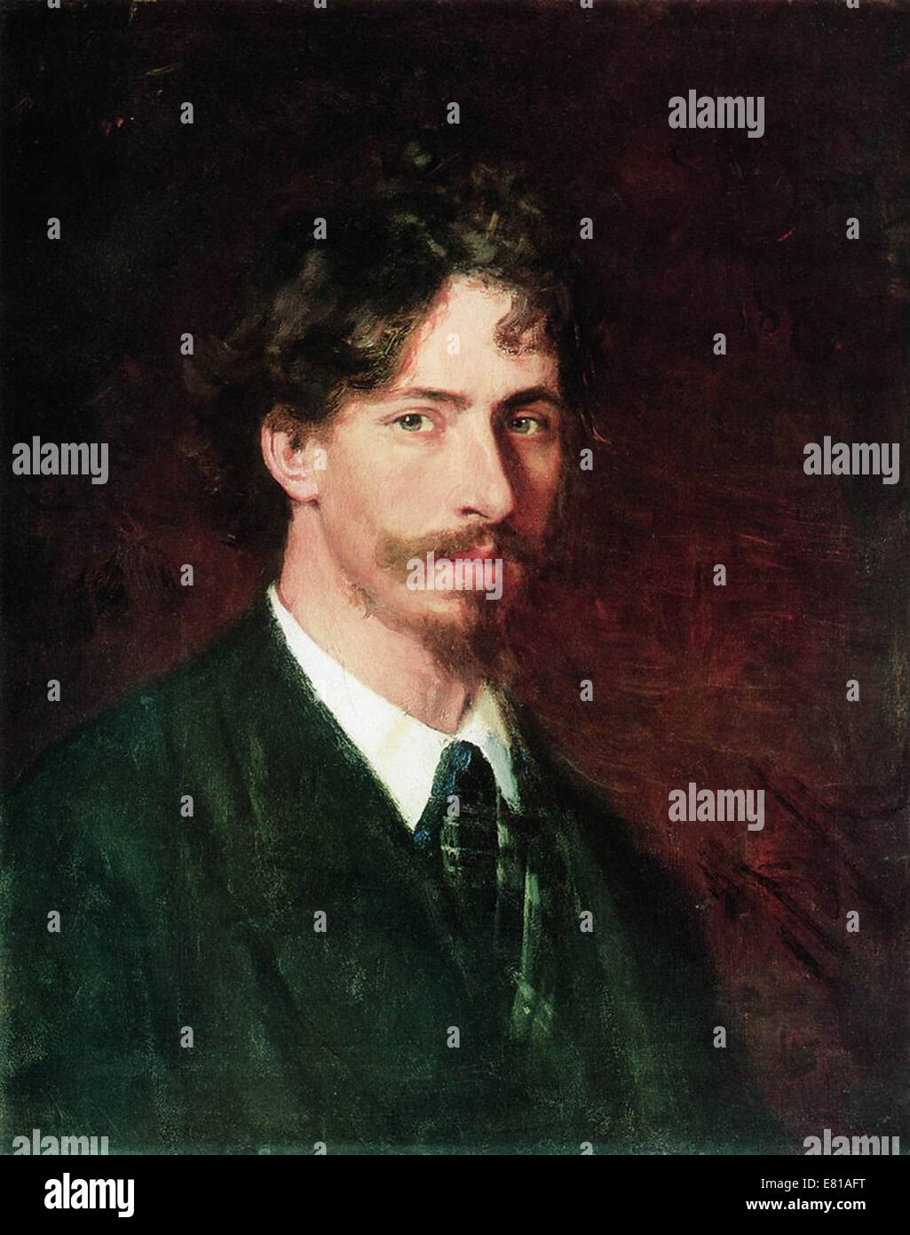 Ilia Efimovitch Répine, peintre réaliste russe Photo Stock - Alamy