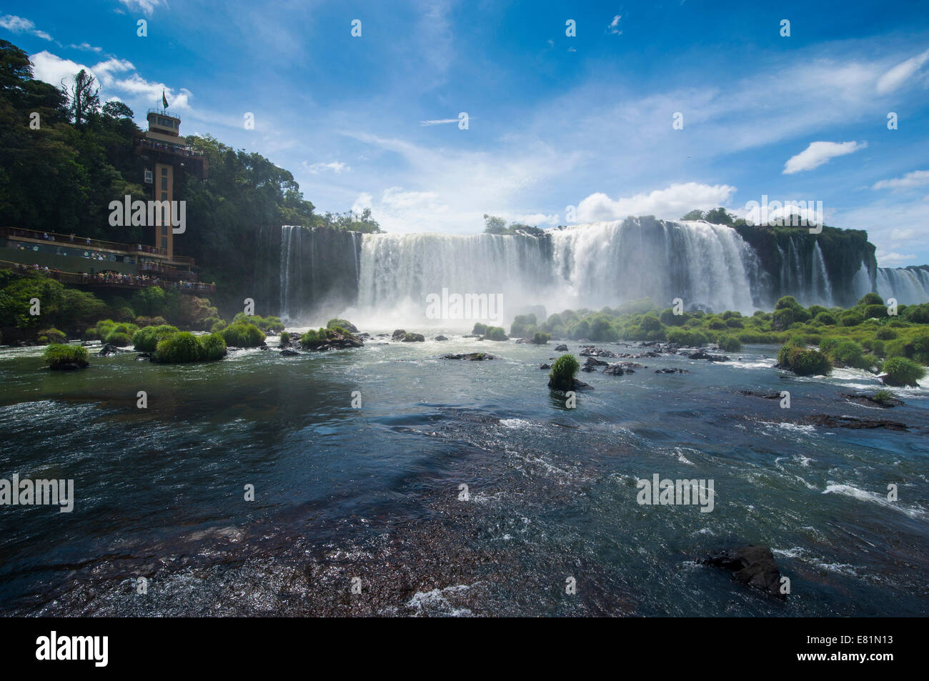 D'Iguazu, UNESCO World Heritage Site, Paraná, Brésil Banque D'Images