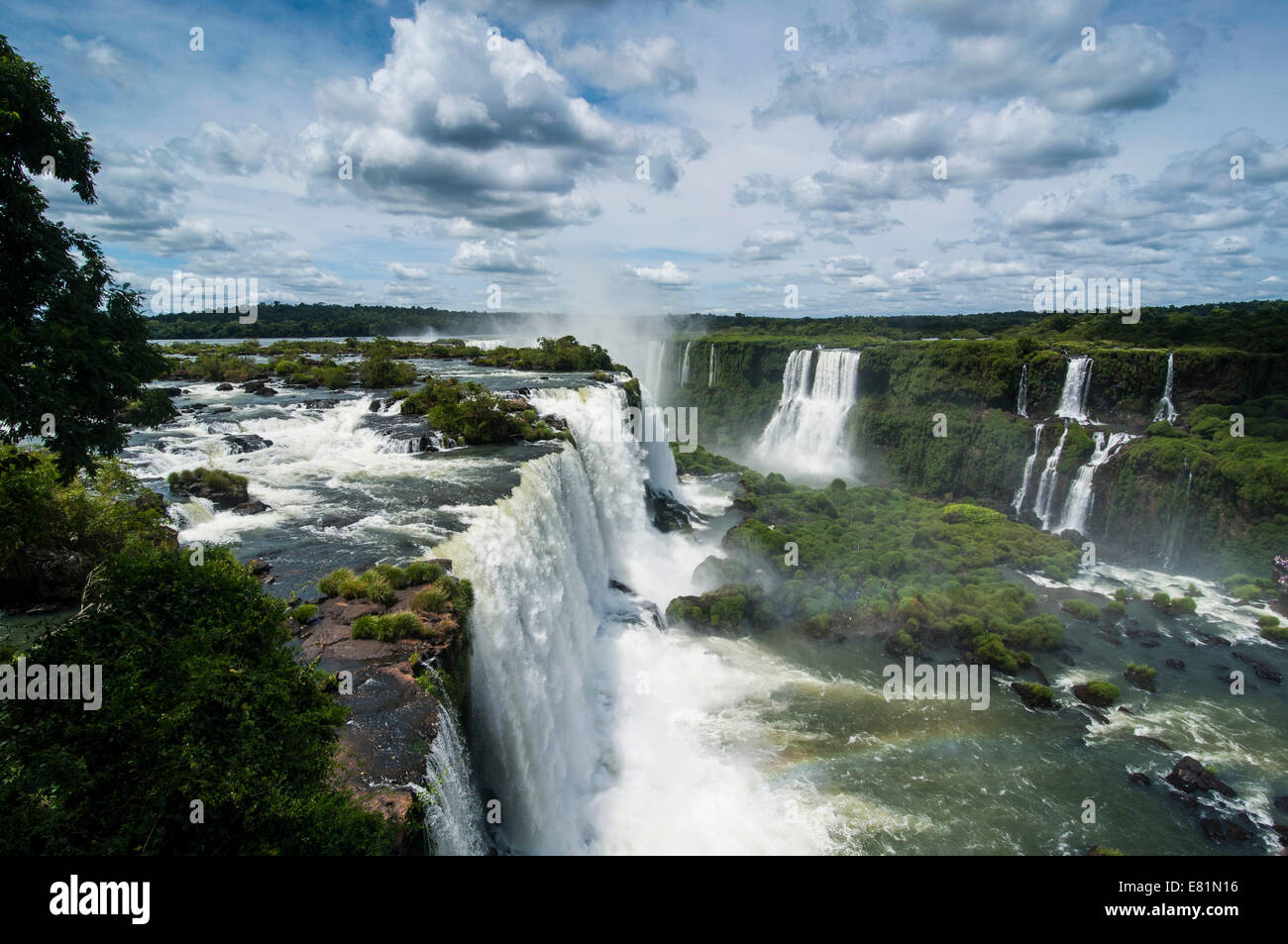 D'Iguazu, UNESCO World Heritage Site, Paraná, Brésil Banque D'Images