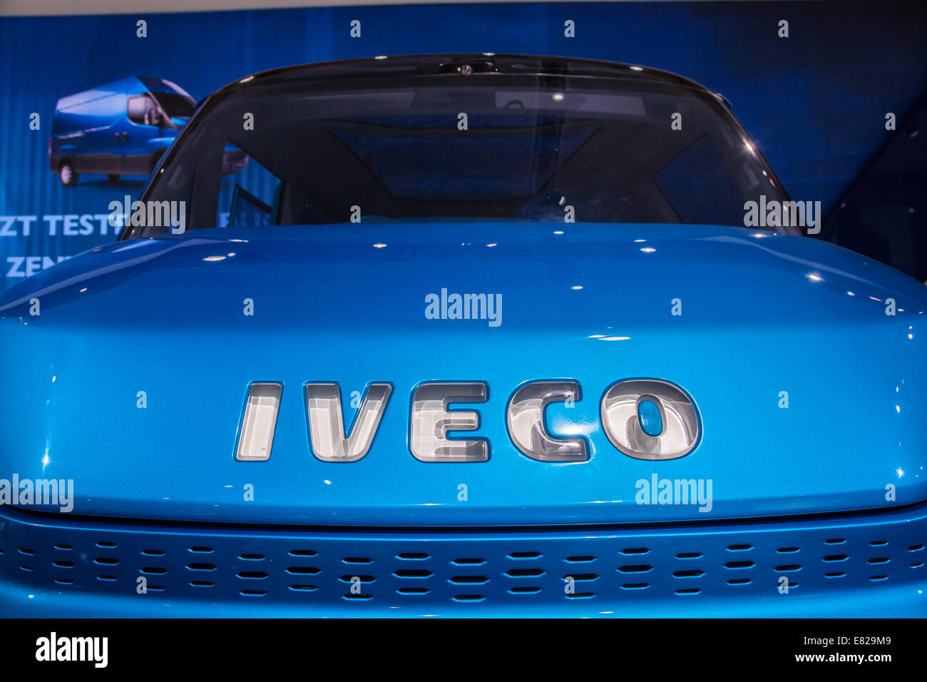 Concept VISION IVECO Van à la 65e Salon IAA Véhicules utilitaires à Hanovre, Allemagne 2014 Banque D'Images
