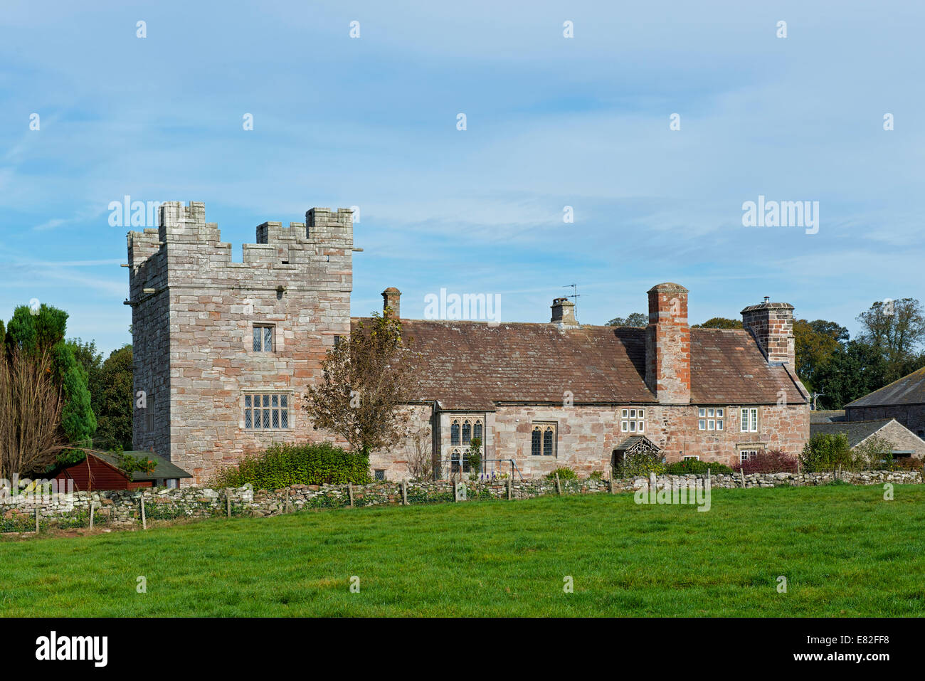 Yanwath Hall, Cumbria, Angleterre, Royaume-Uni Banque D'Images Yanwath Hall, Cumbria, Angleterre, Royaume-Uni Banque D'Images