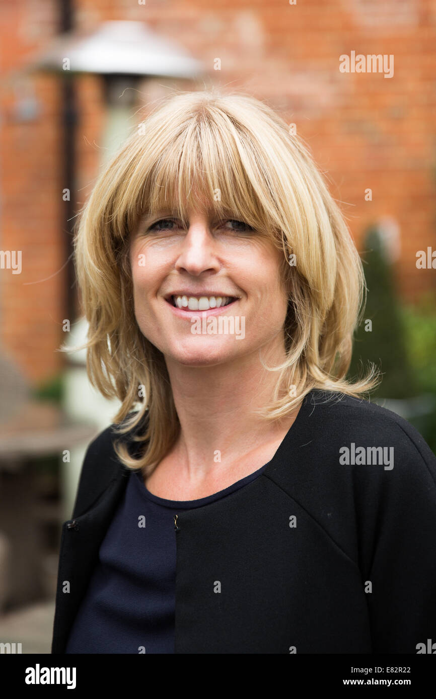 Rachel Johnson est fille de Stanley et il est chroniqueur, romancier et animateur. Banque D'Images