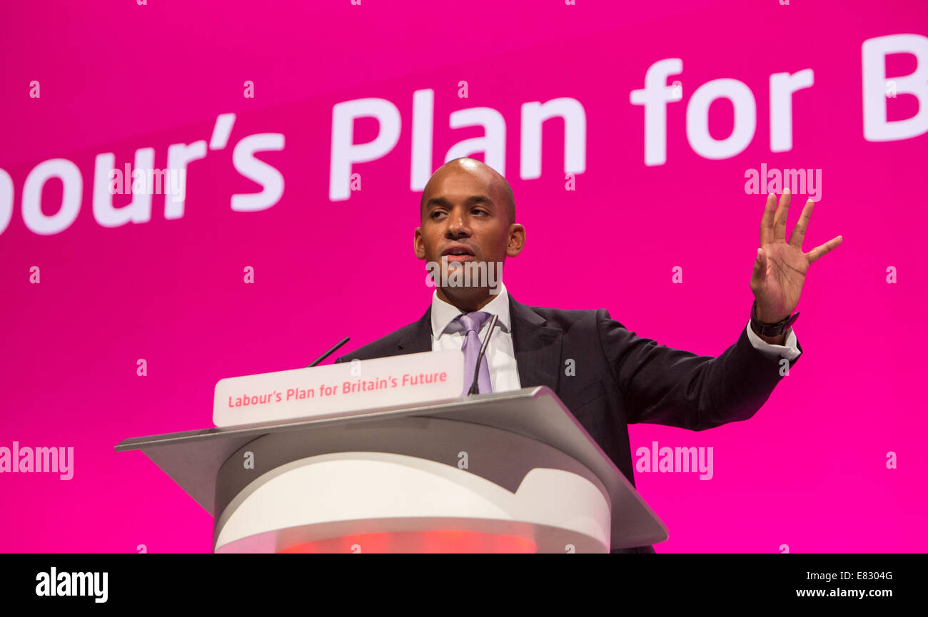 Chuka Umunna MP et shadow secrétaire Banque D'Images