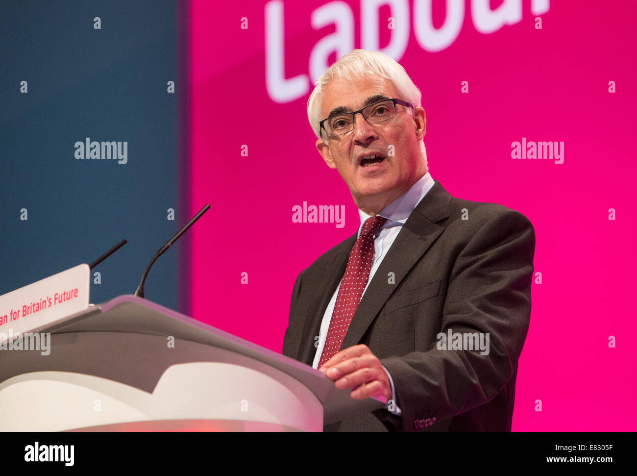 Alistair Darling-MP pour d'Édimbourg Sud Ouest et chef de la campagne "Mieux ensemble" en Ecosse Banque D'Images