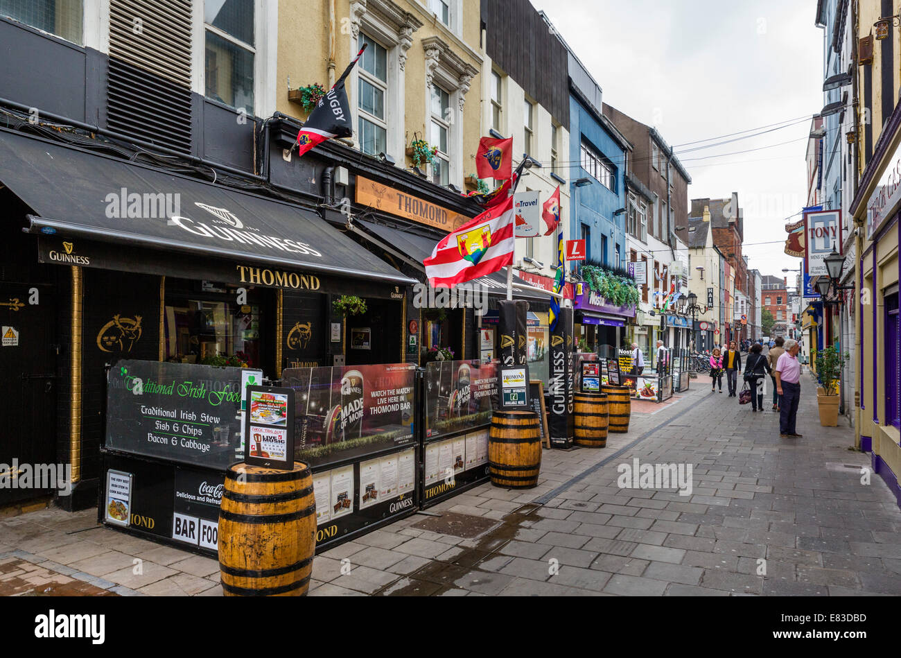 Thomond Bar sur Marlborough Street dans le centre-ville, le liège, le comté de Cork, en République d'Irlande Banque D'Images