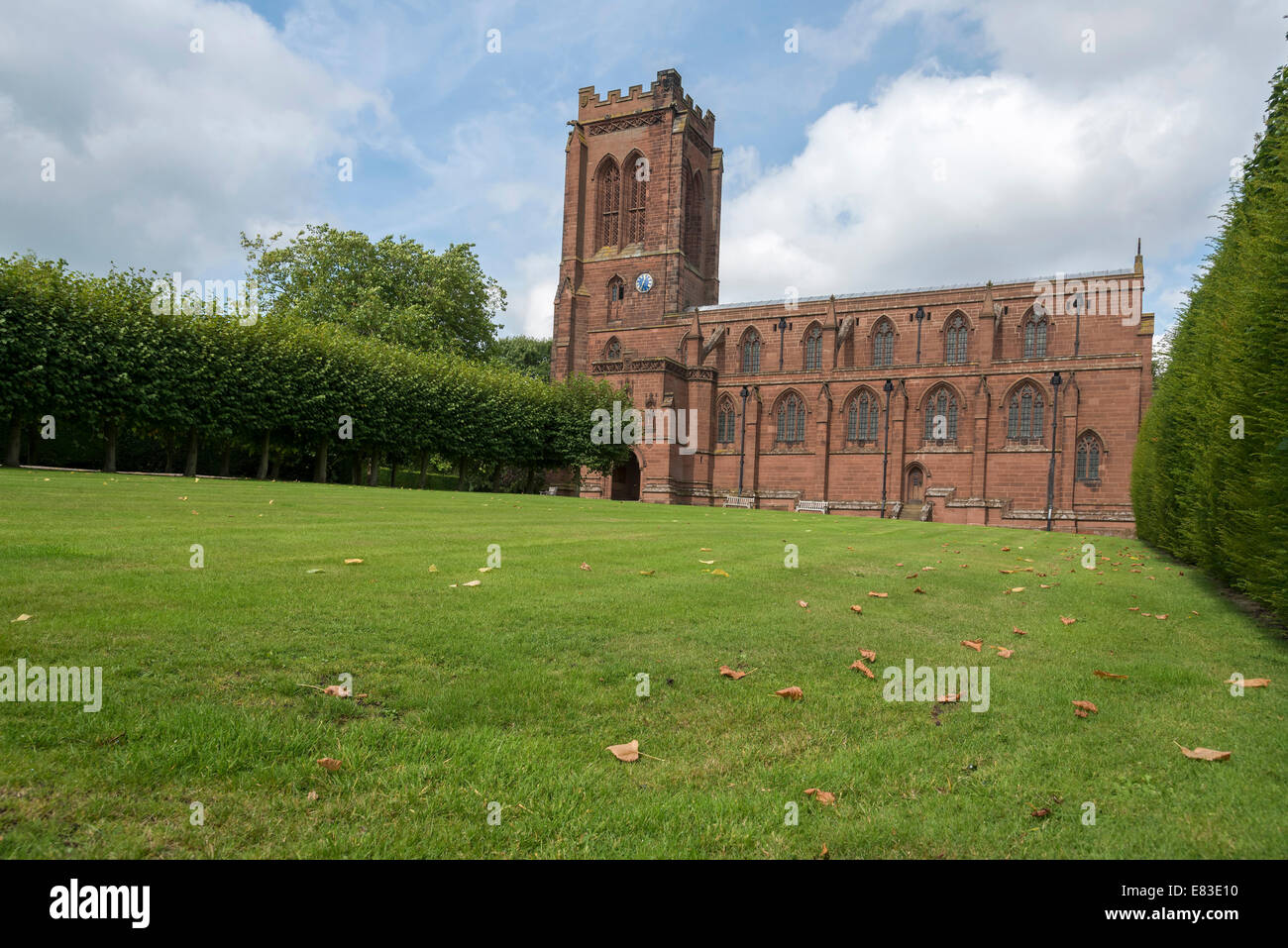 L'église paroissiale de Sainte Marie la Vierge à Eccleston près de Chester. Nord-ouest de l'Angleterre. Banque D'Images