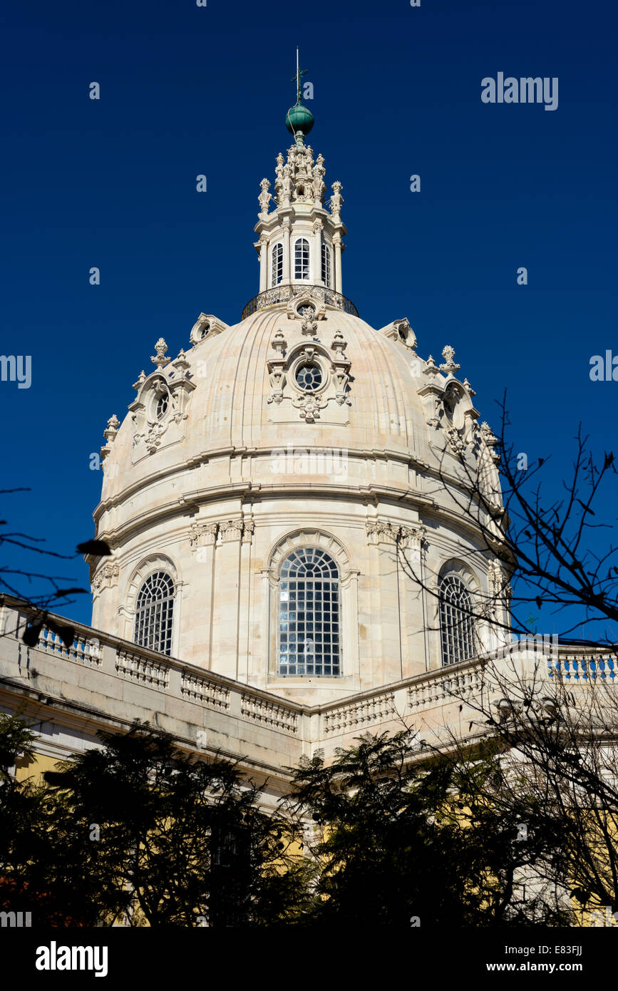 Basilique Estrela, Lisbonne, Portugal Banque D'Images