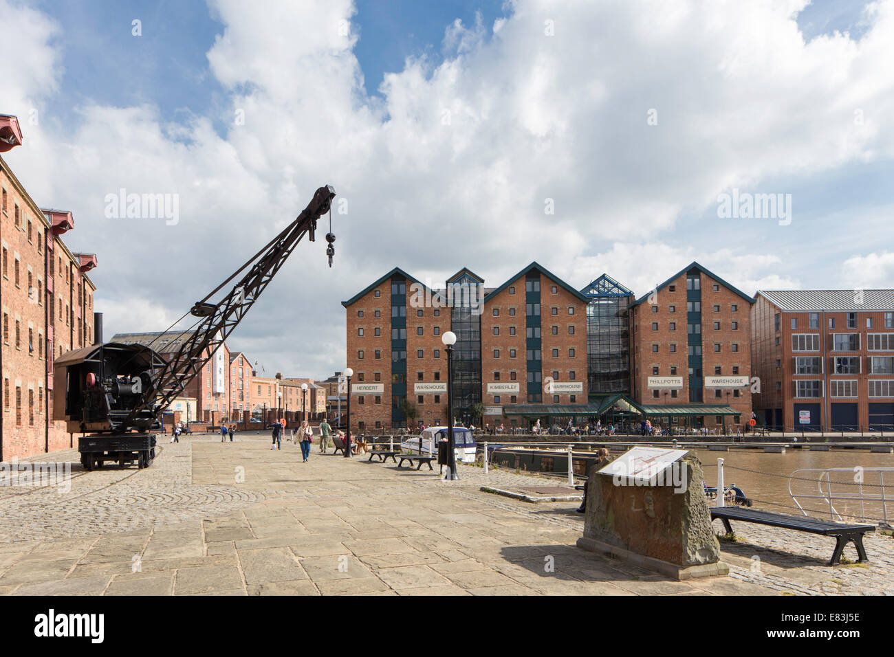 Gloucester Docks, Gloucester, Gloucestershire, England, UK Banque D'Images