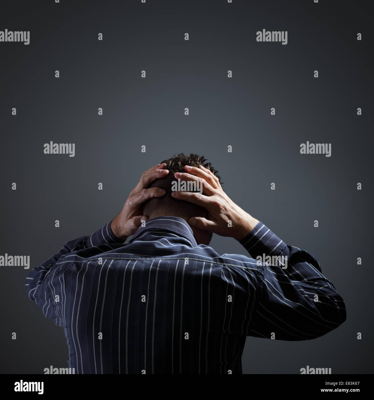 Dépression Banque D'Images