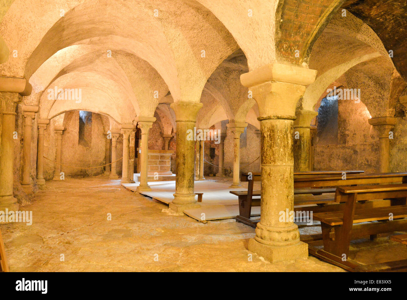 La cathédrale St Marie Madeleine à Vézelay, france Banque D'Images