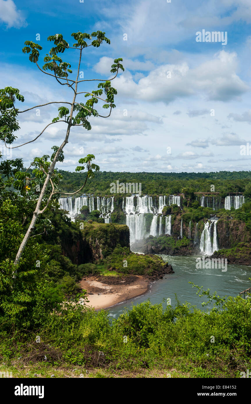 D'Iguazu, UNESCO World Heritage Site, Paraná, Brésil Banque D'Images
