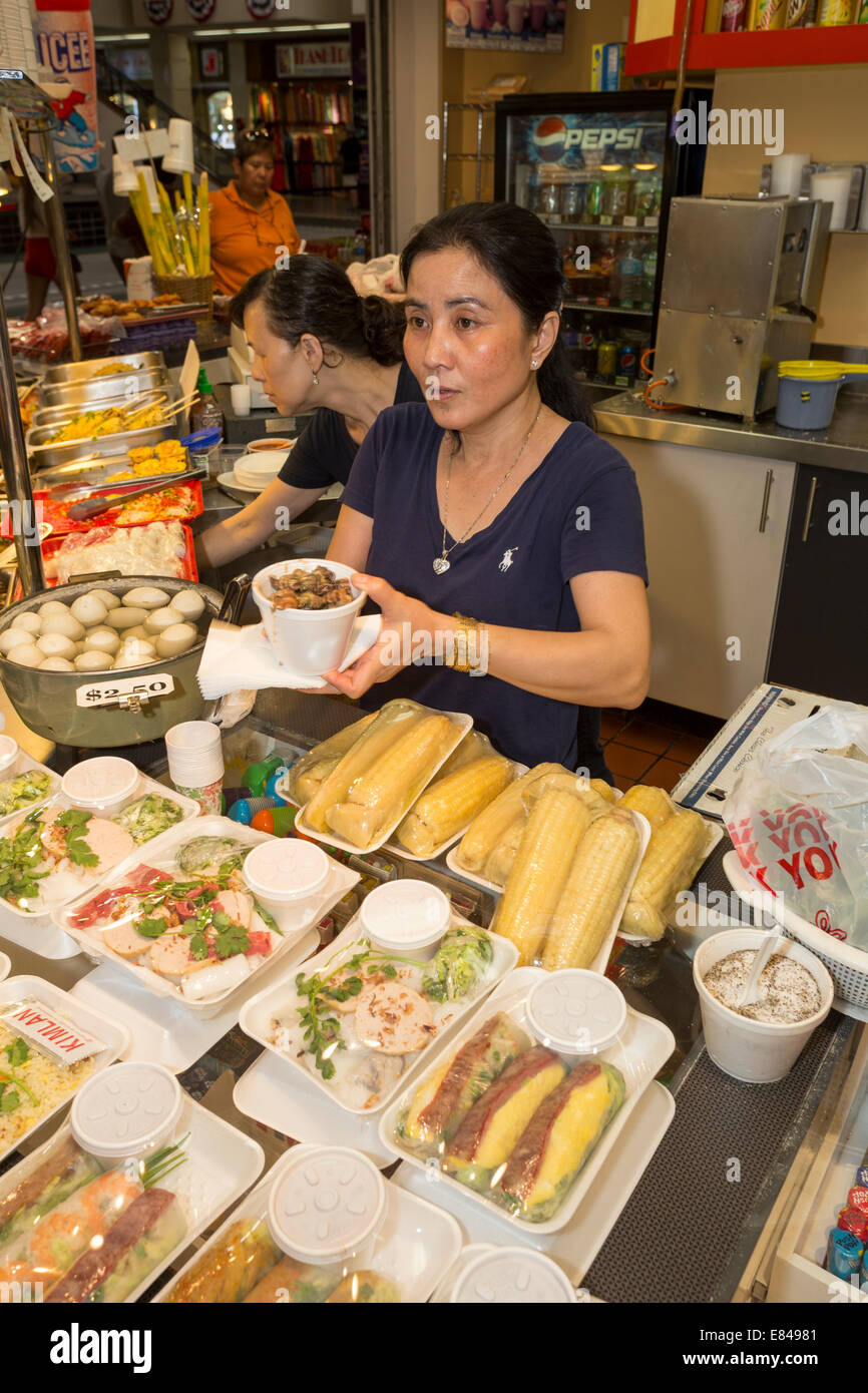 Restaurant vietnamien, restauration, Asian Garden Mall, City of westminster, Orange County, Californie Banque D'Images