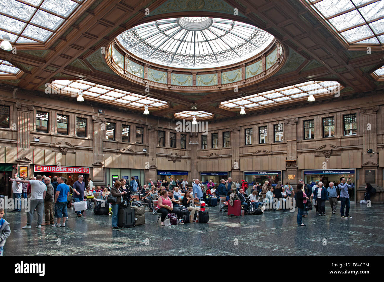 La réservation à l'Hôtel de la gare de Waverley Banque D'Images