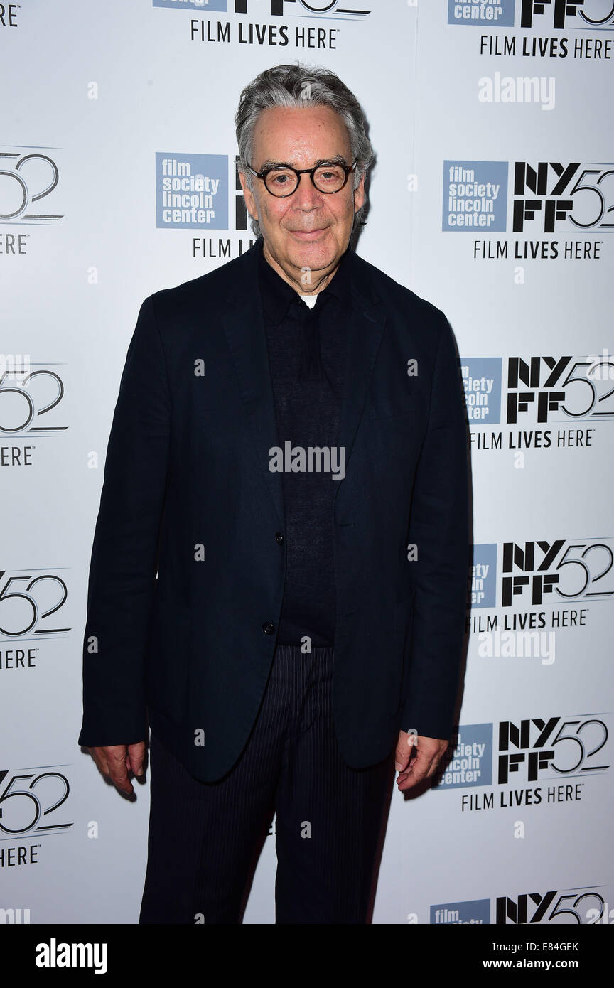 Howard Shore arrive pour la "carte de l'étoile' premiere pendant le 52e Festival du Film de New York. Banque D'Images