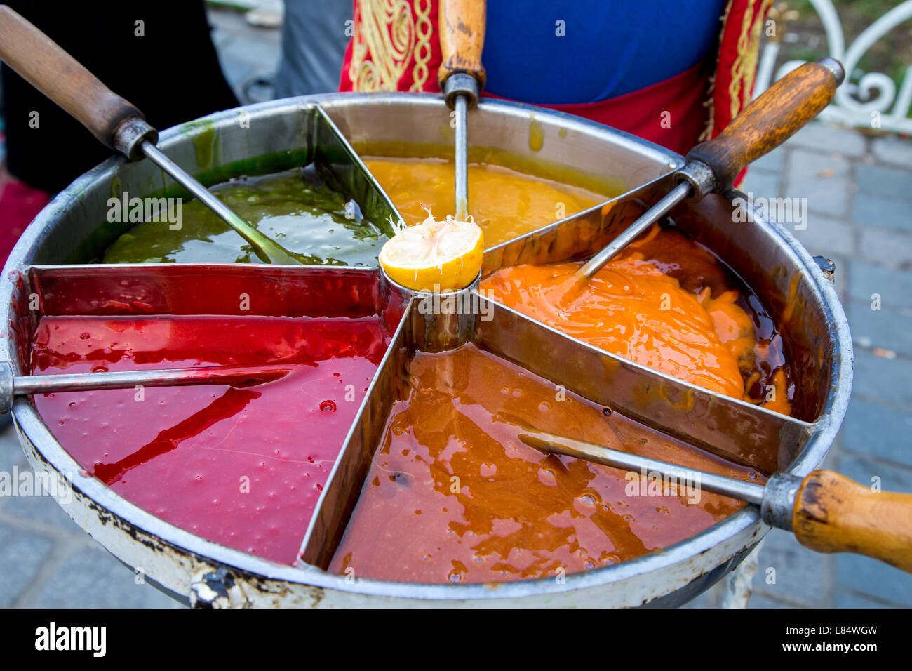 Pâte sucrée traditionnel turc ottoman macun Banque D'Images