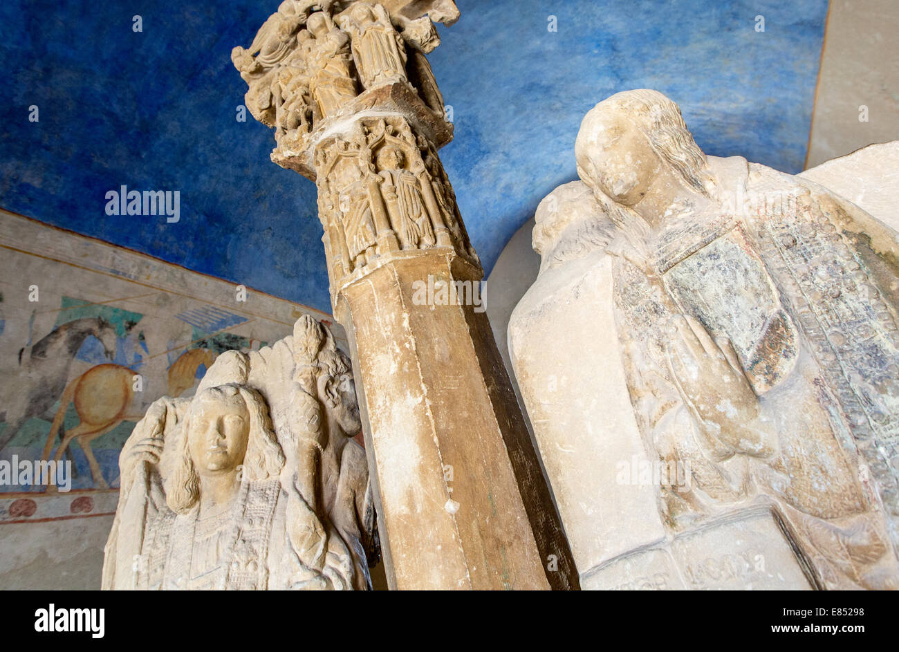 Détail de Languedoc-Roussillon Aude Carcassonne France Musée du Château Banque D'Images