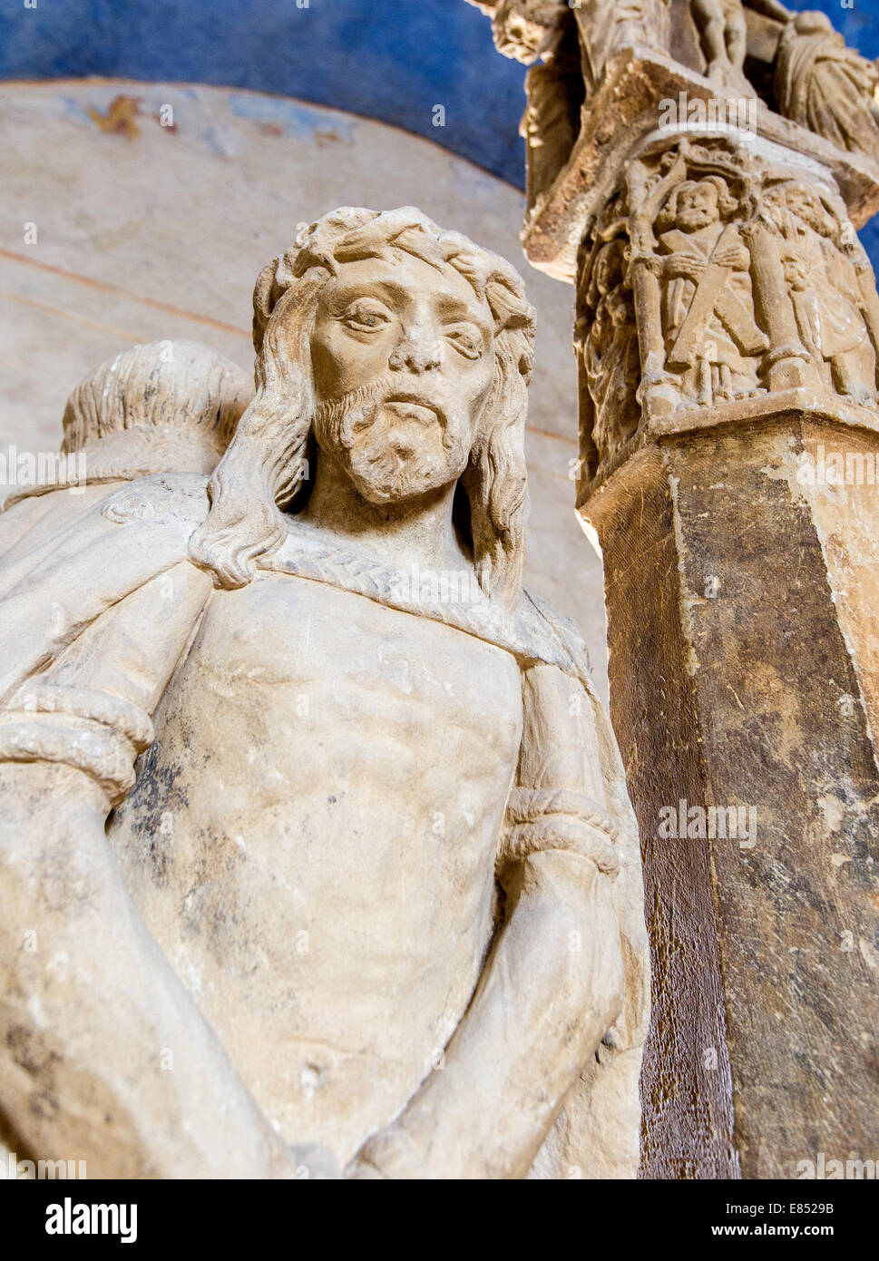 Détail de Languedoc-Roussillon Aude Carcassonne France Musée du Château Banque D'Images