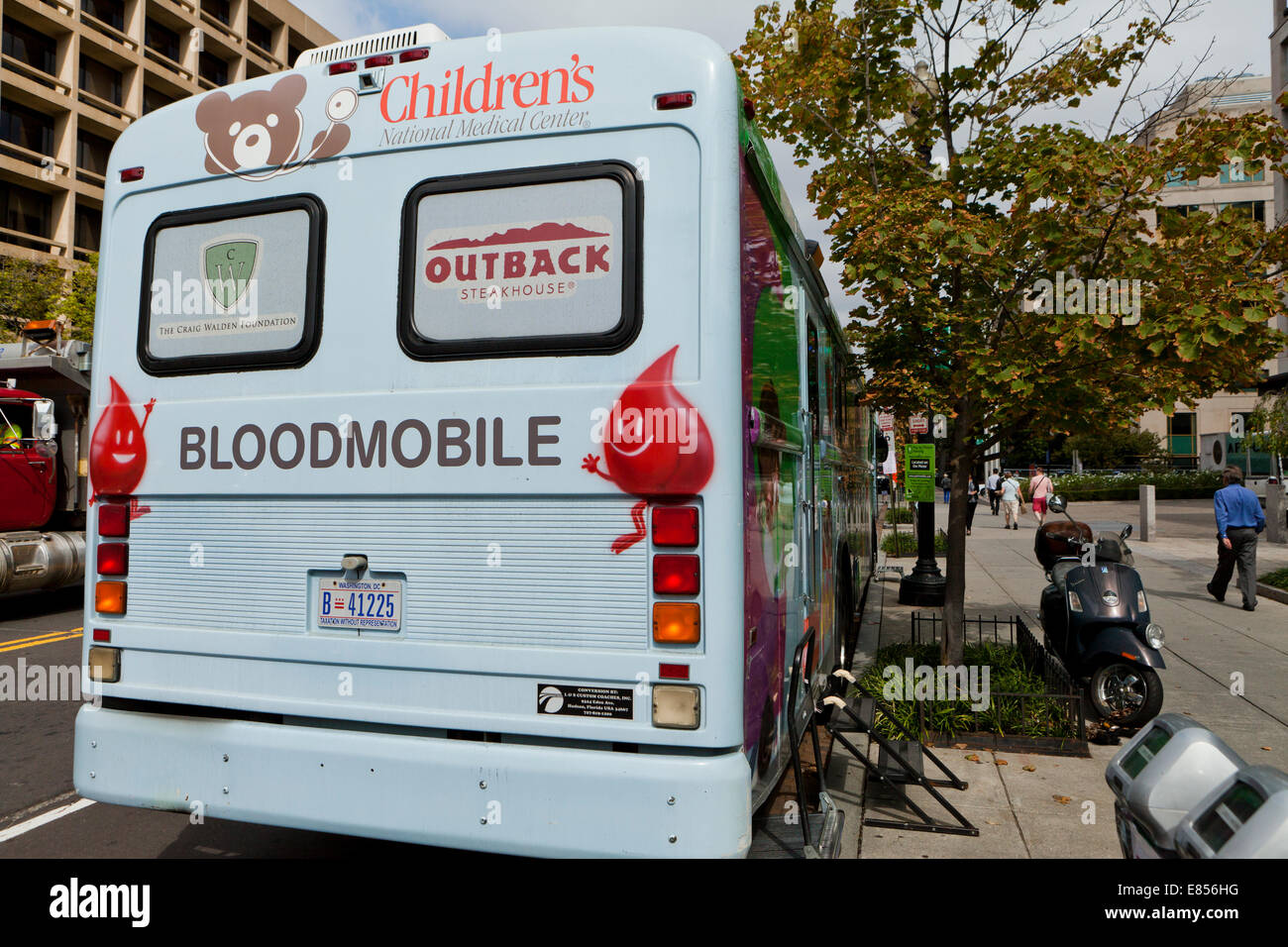 Children's Hospital collectemobile - Washington, DC USA Banque D'Images