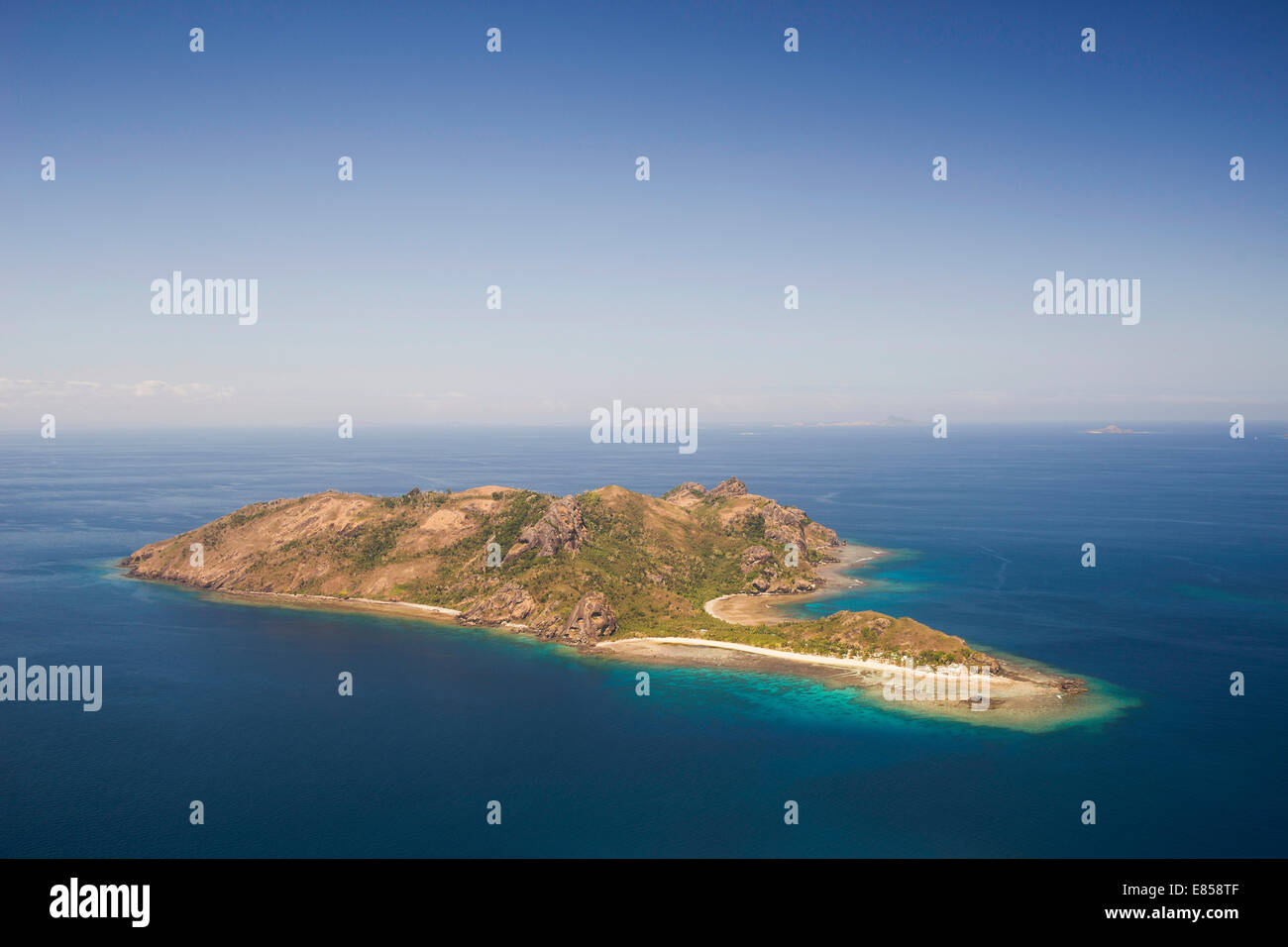 Kuata Island dans le Pacifique Sud, Yasawa Islands, Fidji Banque D'Images