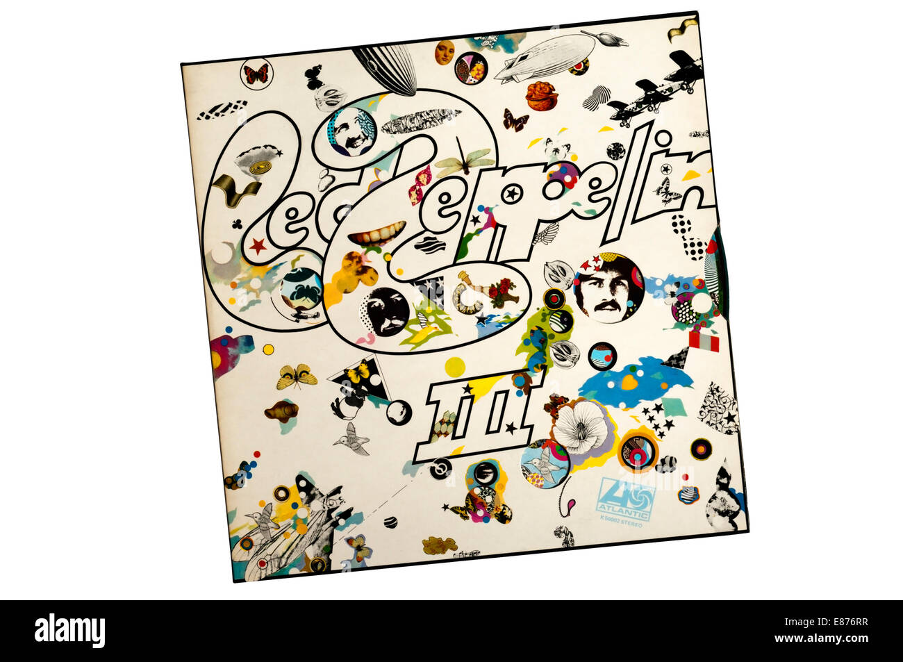 Led Zeppelin III était le 3ème album studio du groupe de rock anglais Led Zeppelin. Il a été publié en 1970 par Atlantic Records. Banque D'Images