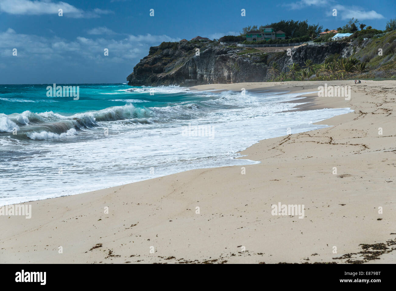 Plage de Foul Bay, Barbados, West Indies Banque D'Images