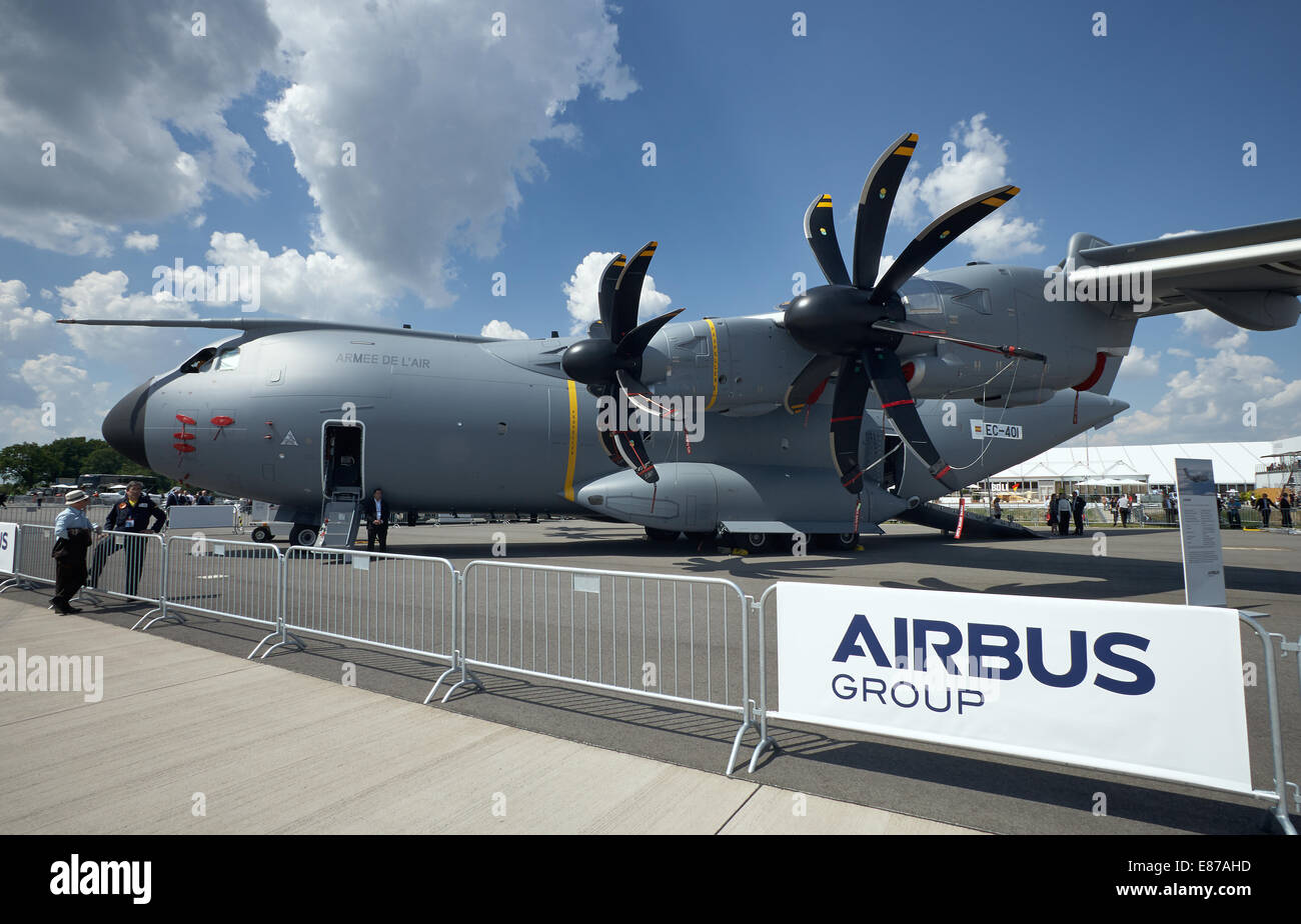 Schönefeld, Allemagne, Airbus A400M Atlas à l'AID 2014 Banque D'Images