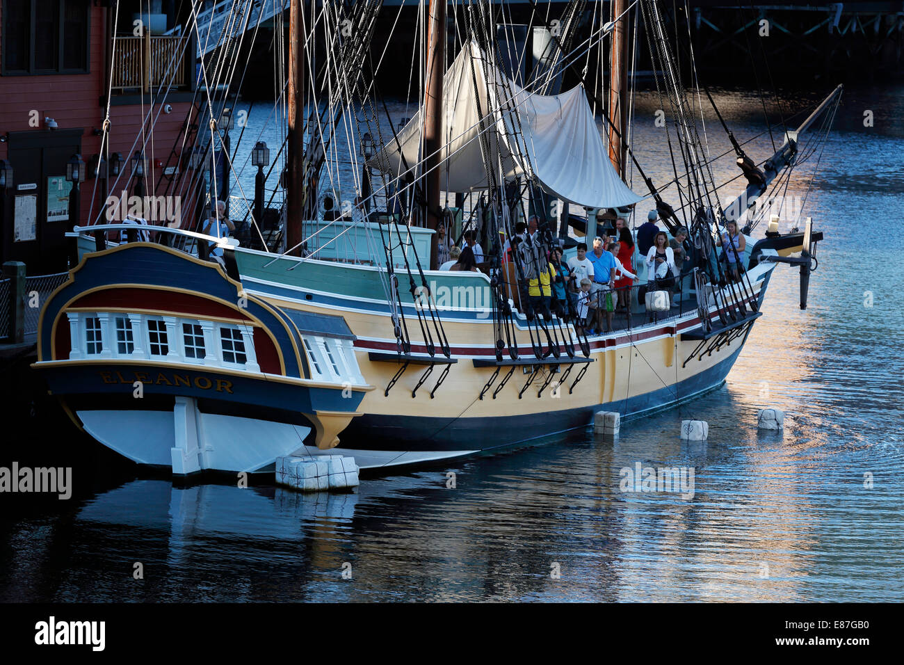 Tea Party Ship and Museum, Boston, Massachusetts Banque D'Images