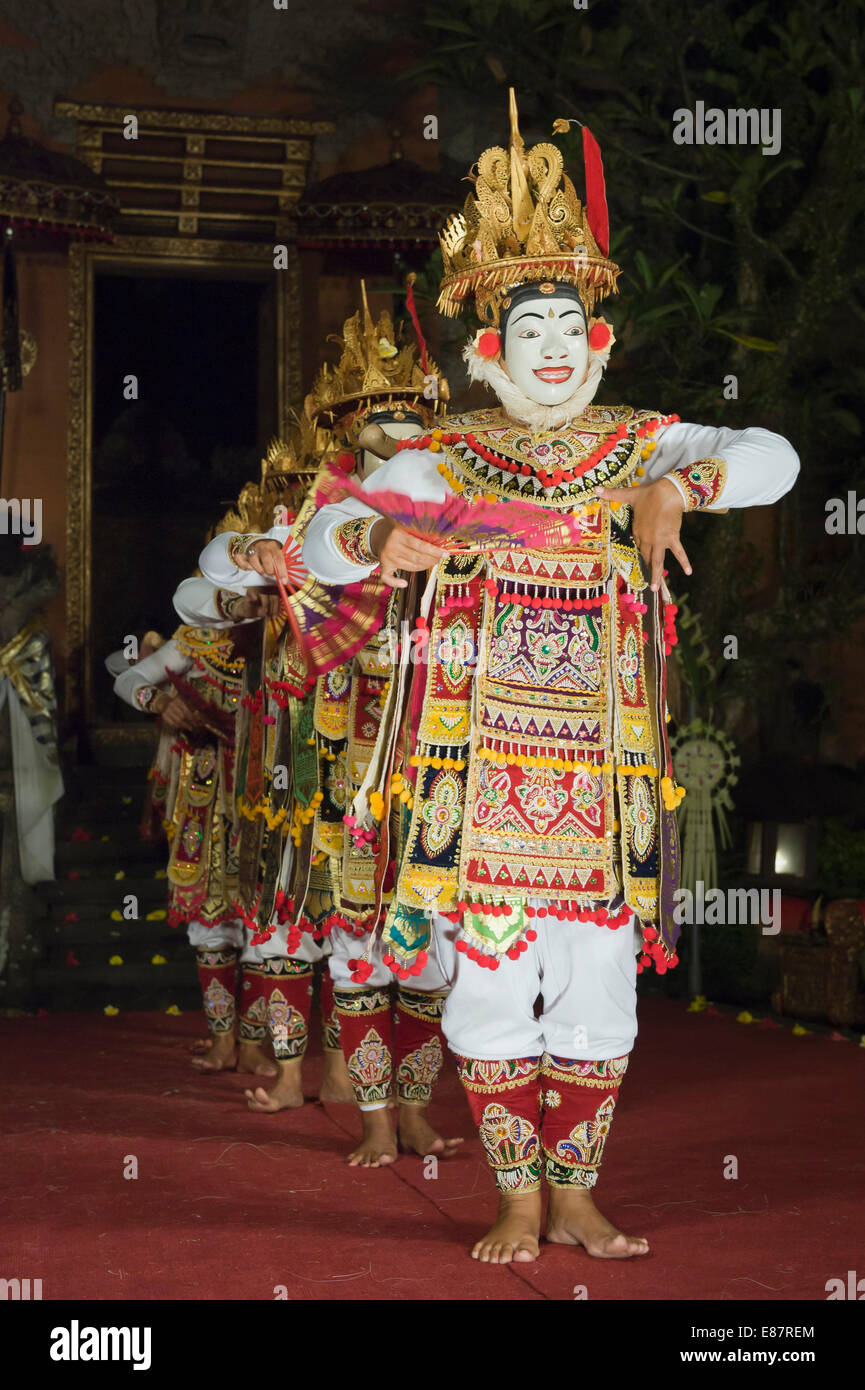 Telek, danse, Puri Saren, Ubud, Bali, Indonésie Banque D'Images