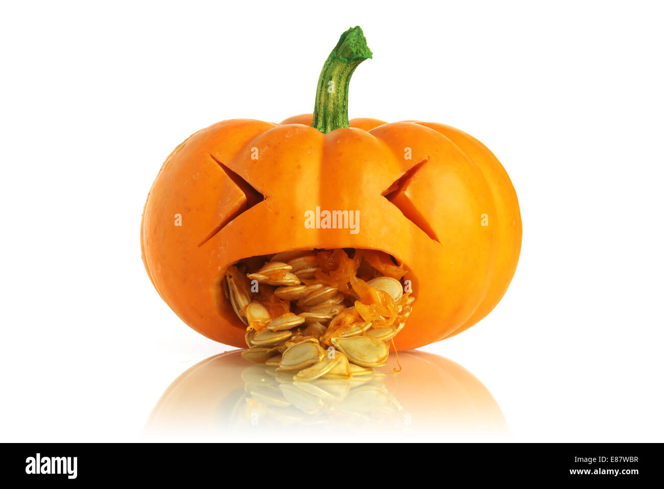 Être malade de citrouille Banque D'Images