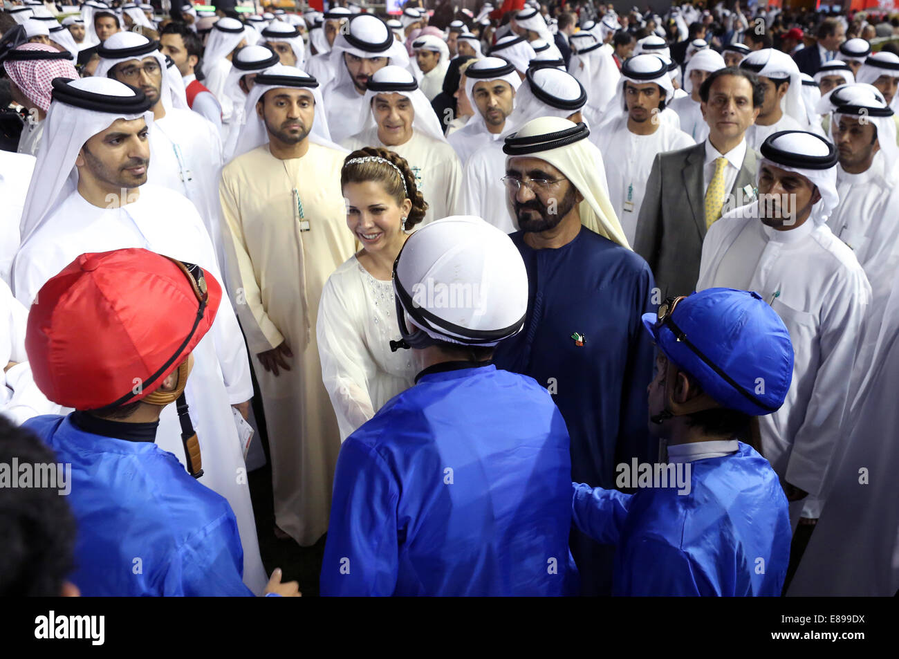 Dubaï, Émirats arabes unis, Sheikh Mohammed bin Rashid Al Maktoum, chef de Dubaï Banque D'Images