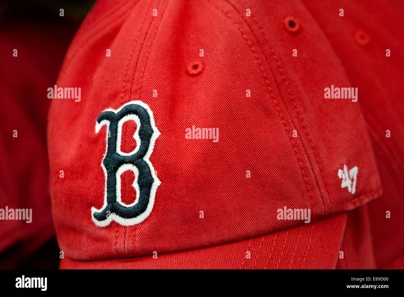 Boston Red Sox baseball cap. Banque D'Images
