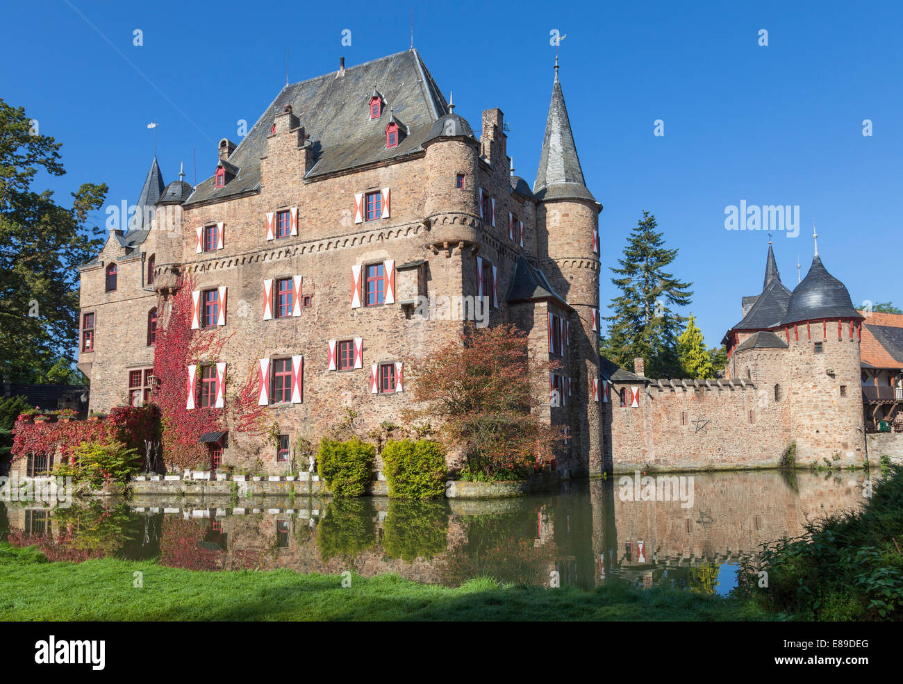 Château de Satzvey, Allemagne Banque D'Images