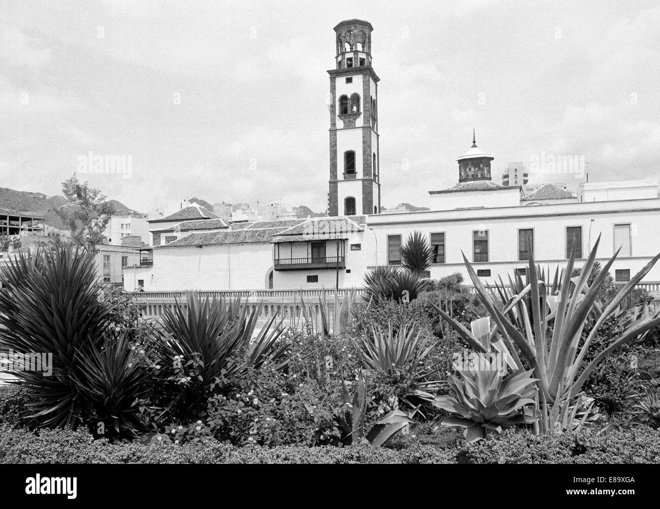 Achtziger Jahre, Kirche Nuestra Senora de la Concepcion, Katholische Kirche in Santa Cruz de Tenerife, Teneriffa, Kanarische Inseln, Spanien Banque D'Images