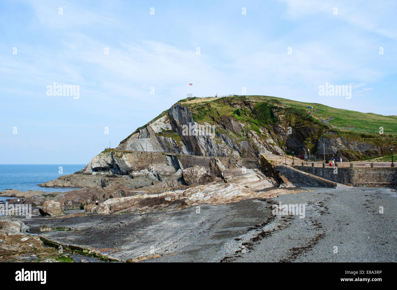 Capstone Inuk Ilfracombe beach Banque de photographies et d’images à haute résolution ...