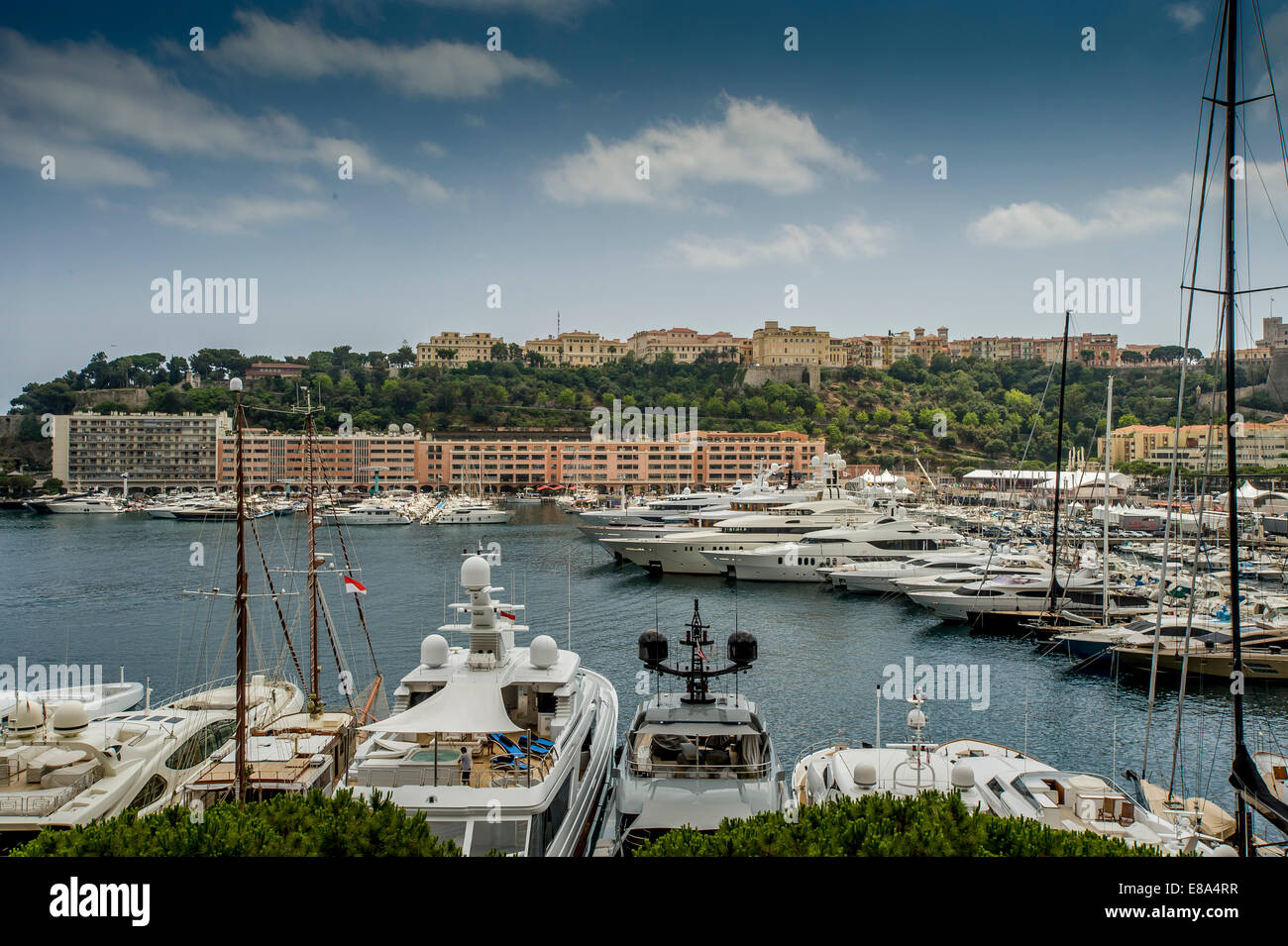 Marina à Monaco Banque D'Images