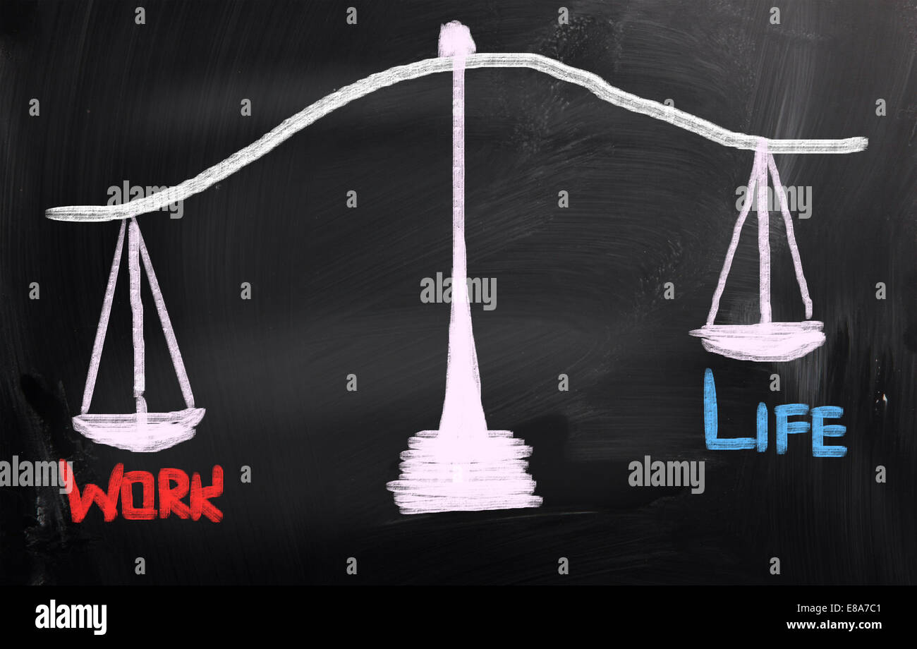 Avec une craie à la main Concept - image en couleur Banque D'Images
