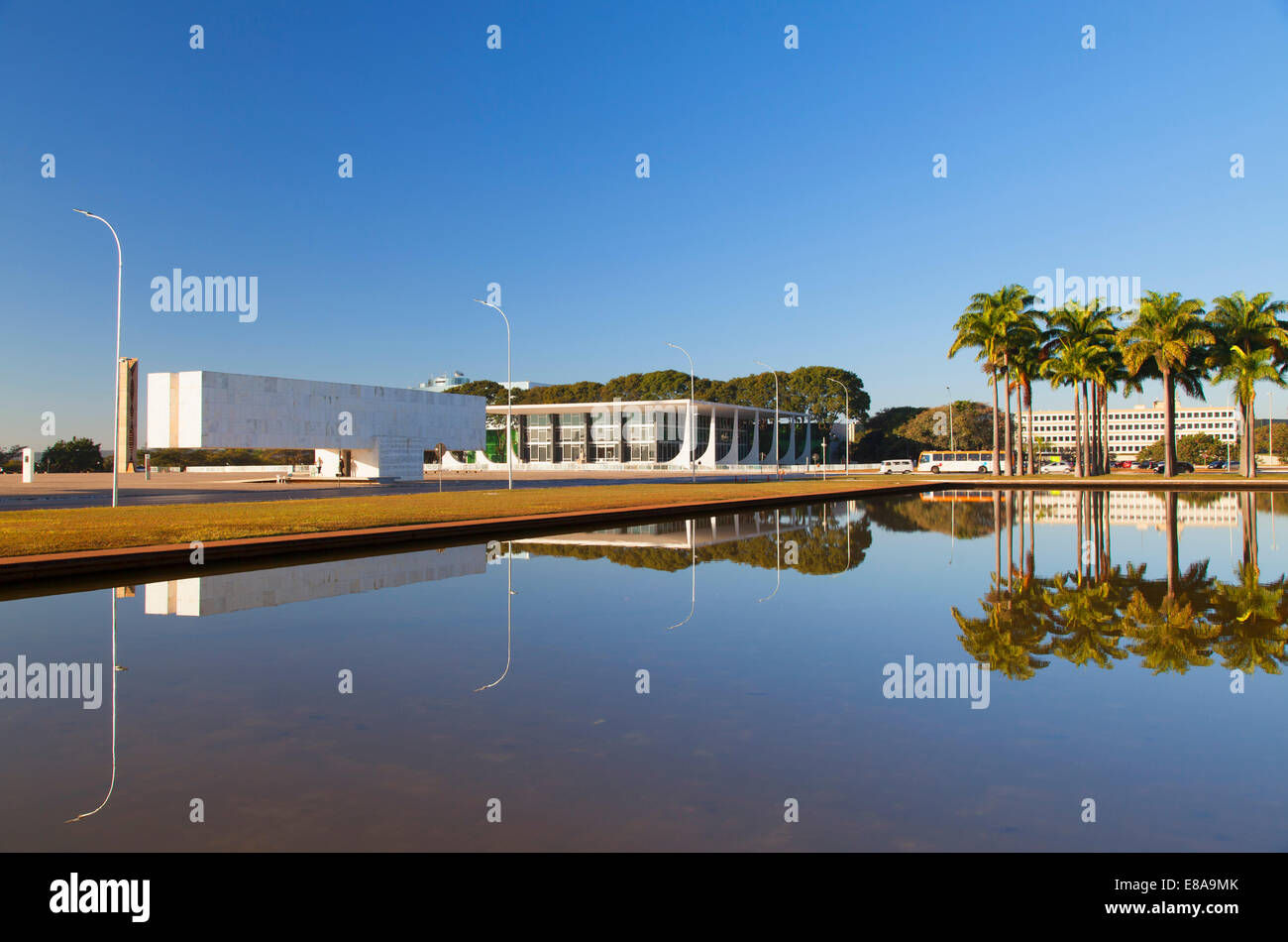 Cour suprême fédérale, Brasilia, Brésil, District Fédéral Banque D'Images