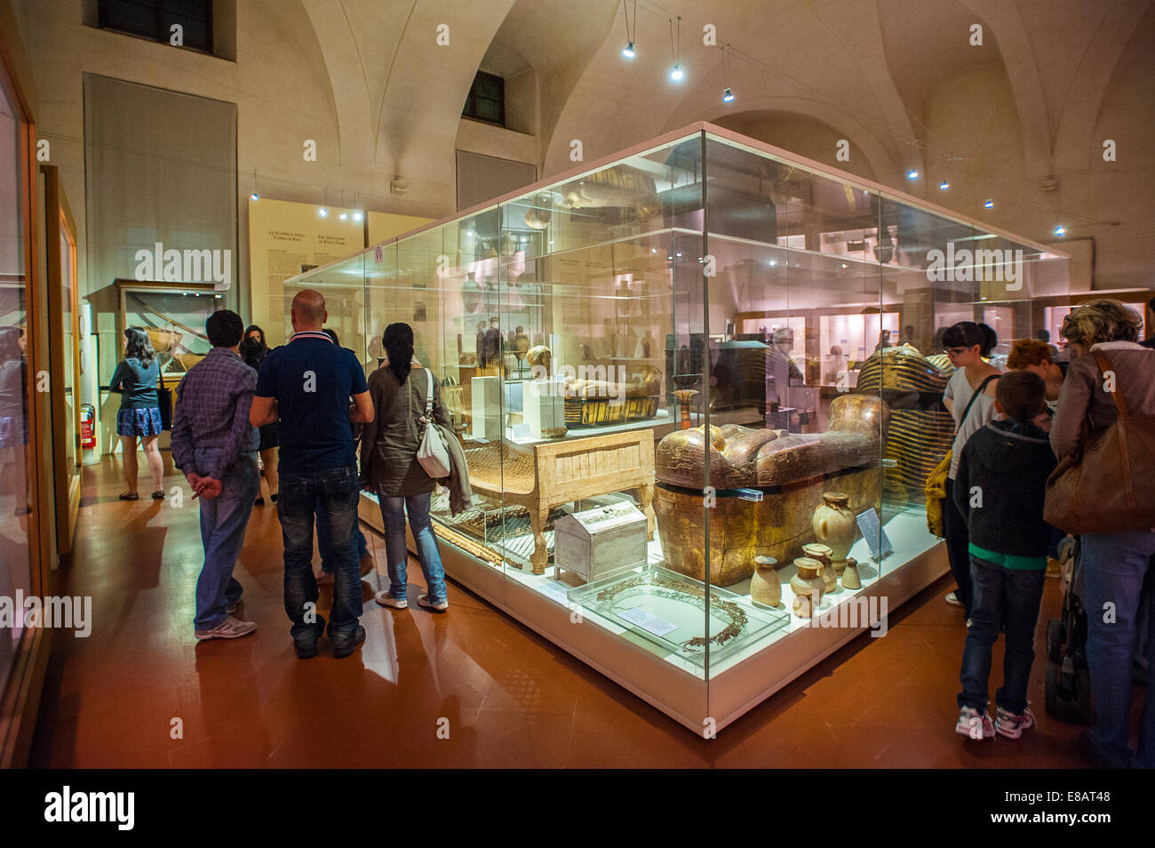 Italie Piémont Turin Musée Égyptien tombe de Kha Banque D'Images
