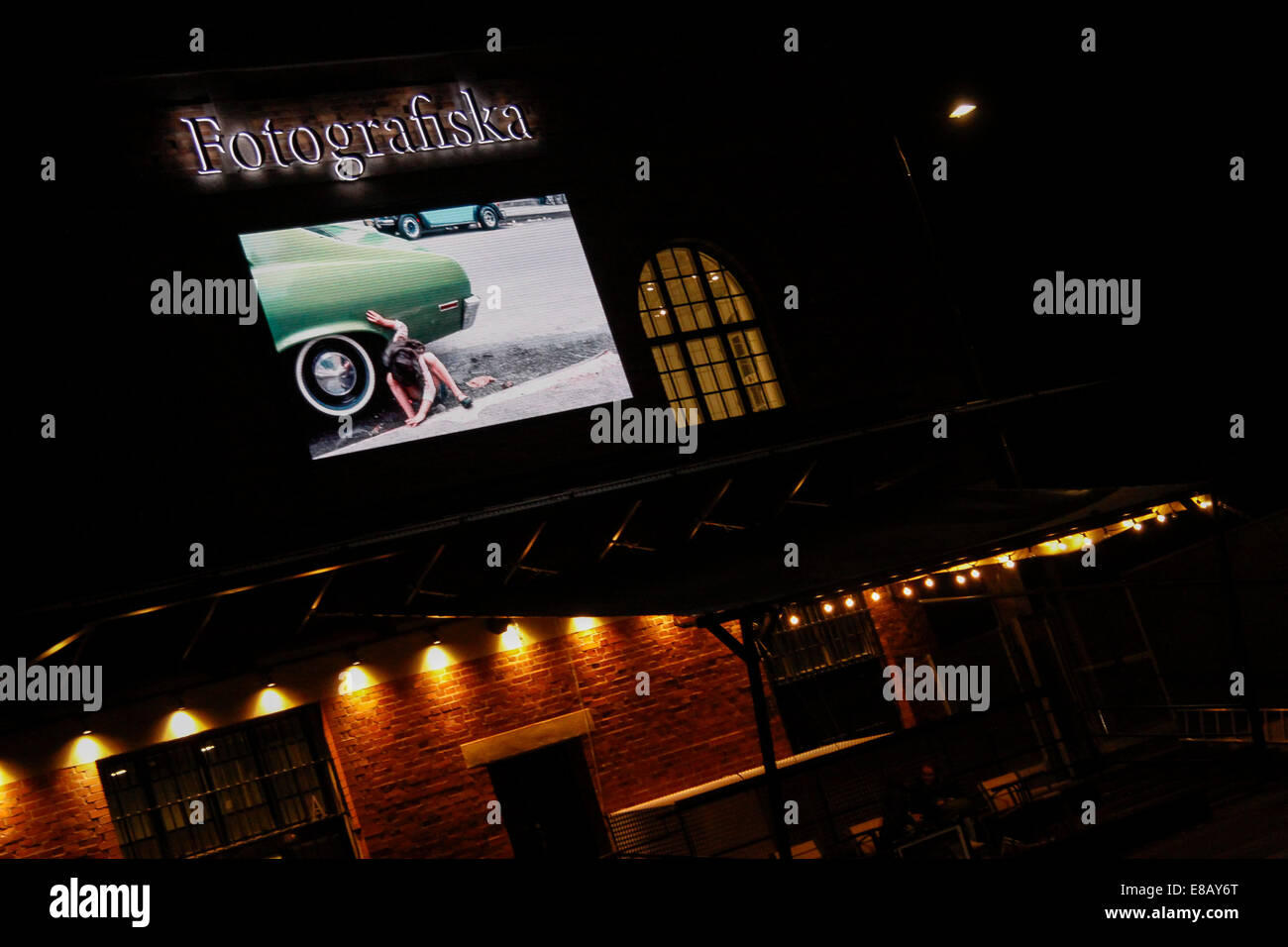 Fotografiska, musée, art contemporain, photographie, Stockholm, Suède Banque D'Images