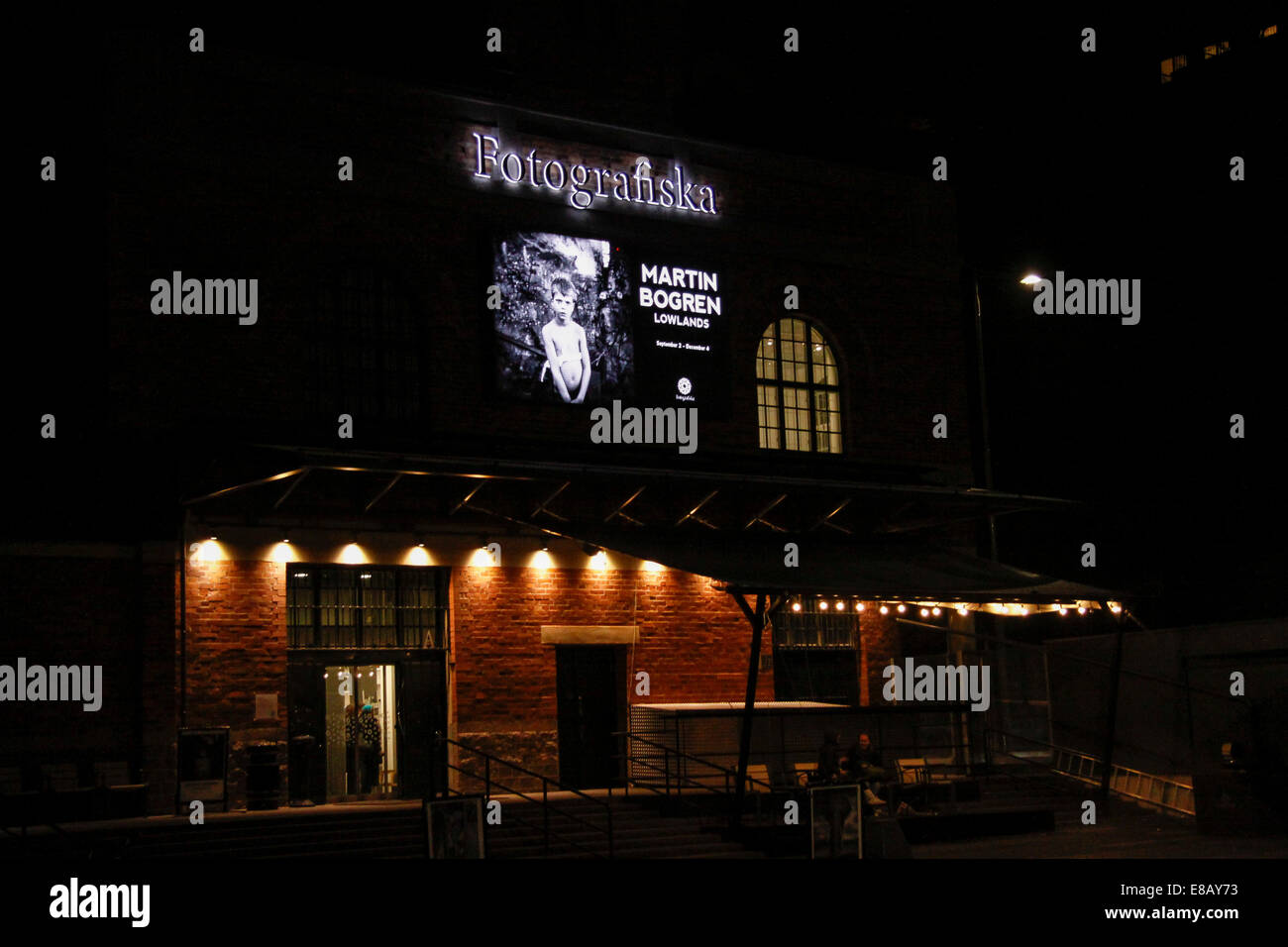 Fotografiska, musée, art contemporain, photographie, Stockholm, Suède Banque D'Images