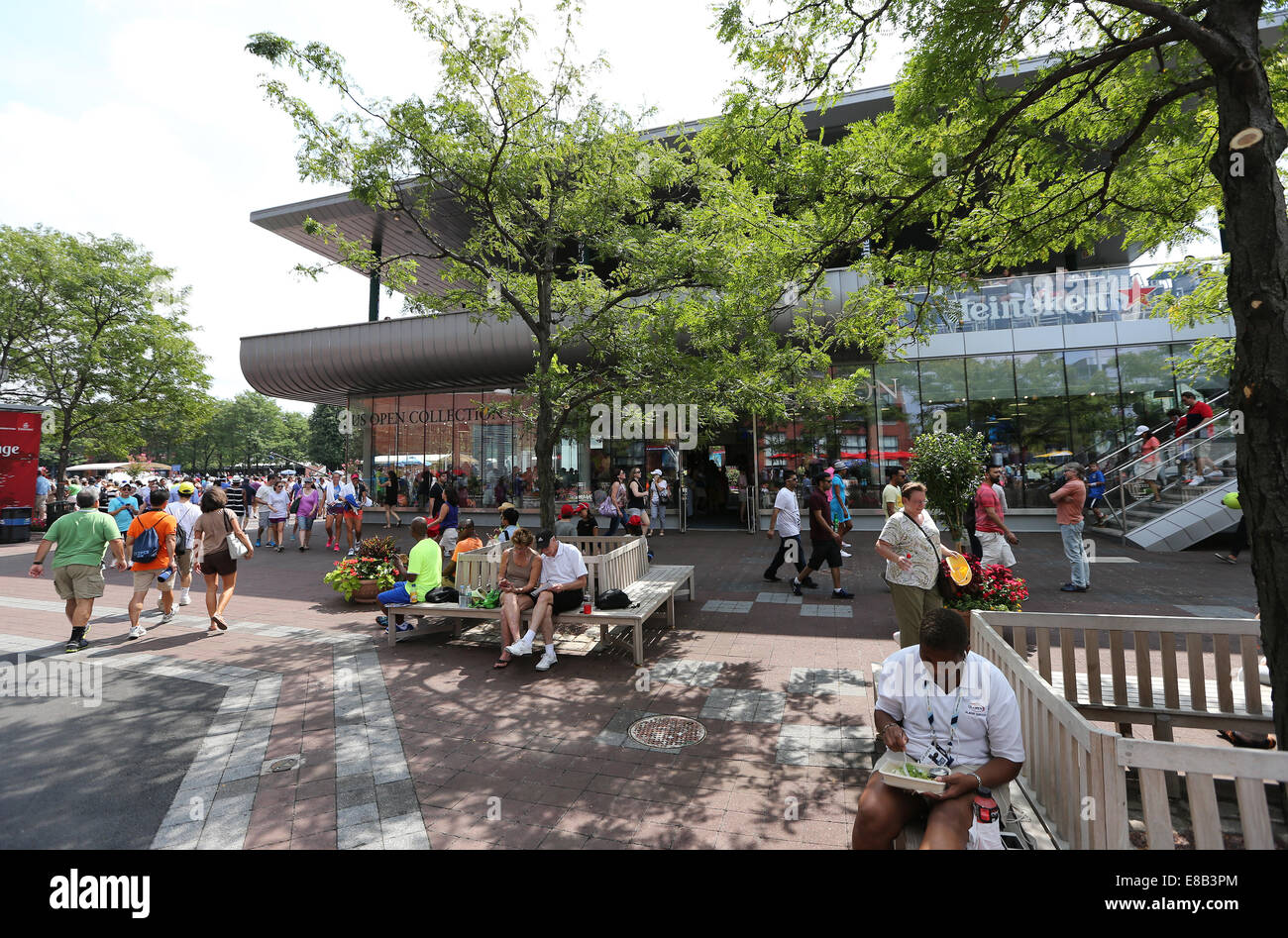 Billie Jean King National Tennis Center, Flushing Meadows, New York,USA. Banque D'Images