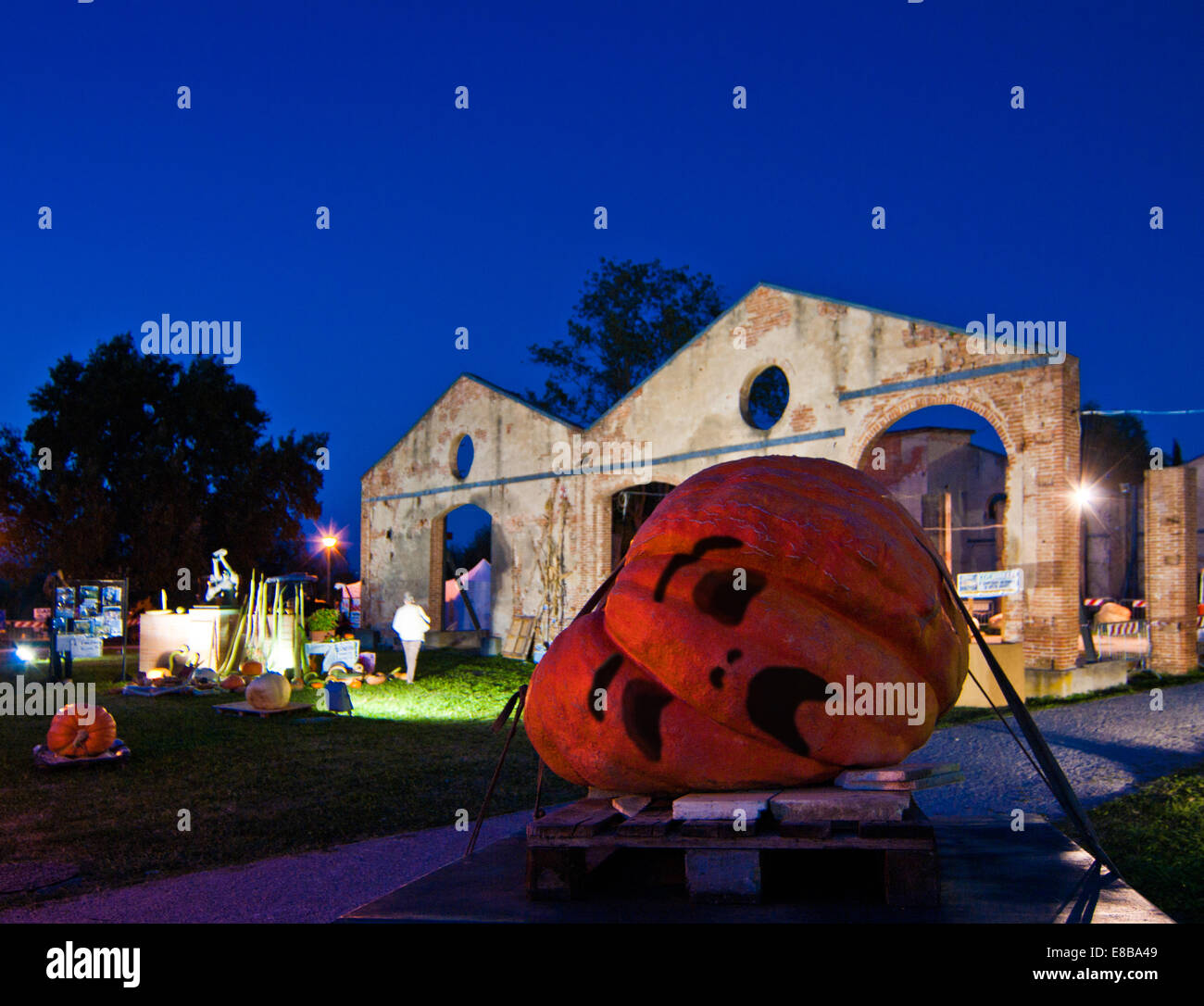 La capture de l'esprit de l'Halloween Banque D'Images