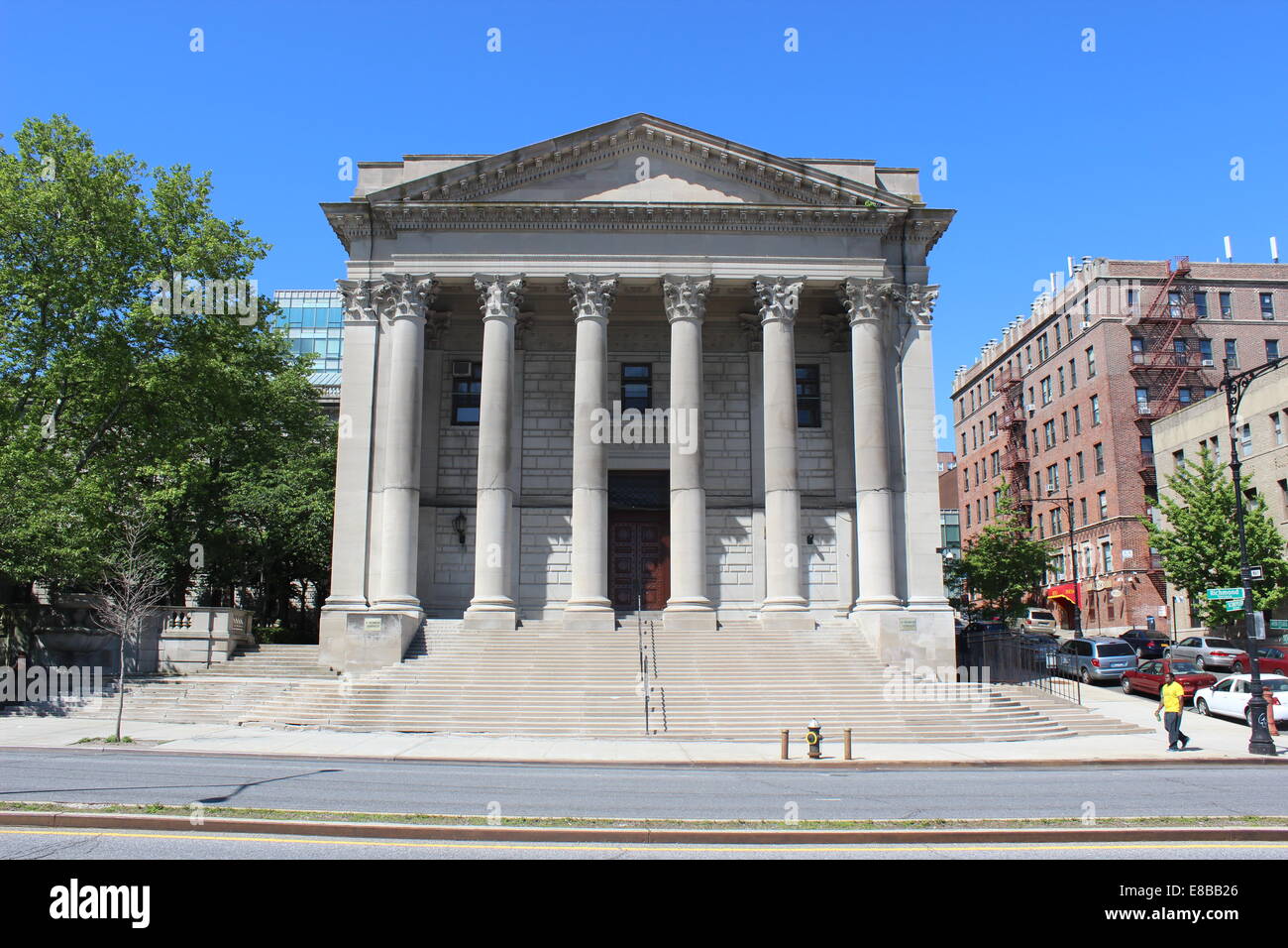 Palais de justice du comté de Richmond, Saint George, Staten Island, New York. Conçu par Carrère & Hastings. Construit en 1913-1919. Banque D'Images