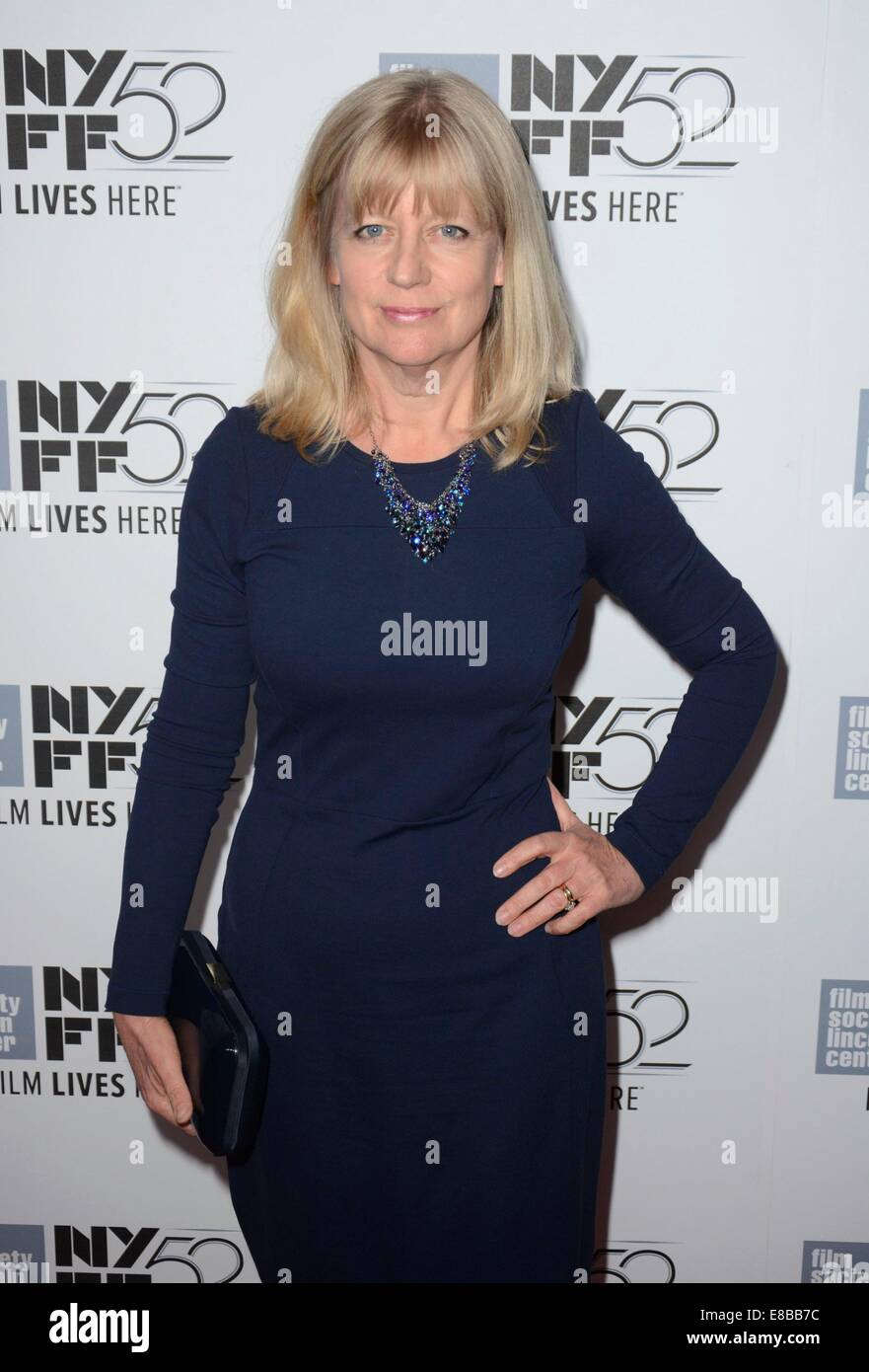 New York, NY, USA. 3e oct, 2014. Georgina Lowe aux arrivées de M. Turner une première mondiale à la 52e Festival du Film de New York, Alice Tully Hall au Lincoln Center, New York, NY Le 3 octobre 2014. Credit : Derek Storm/Everett Collection/Alamy Live News Banque D'Images