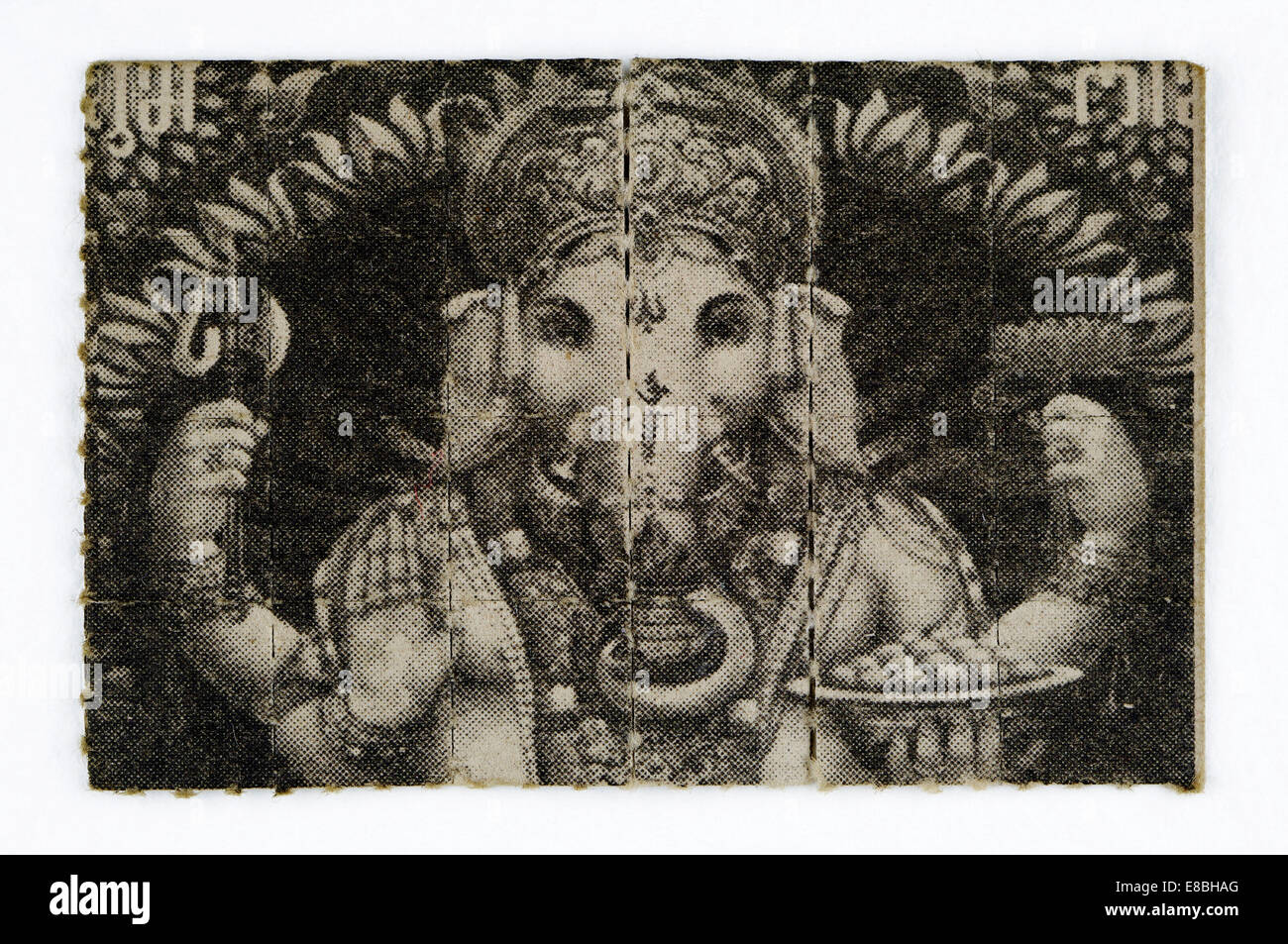 'B&W Ganesh' LSD Banque D'Images