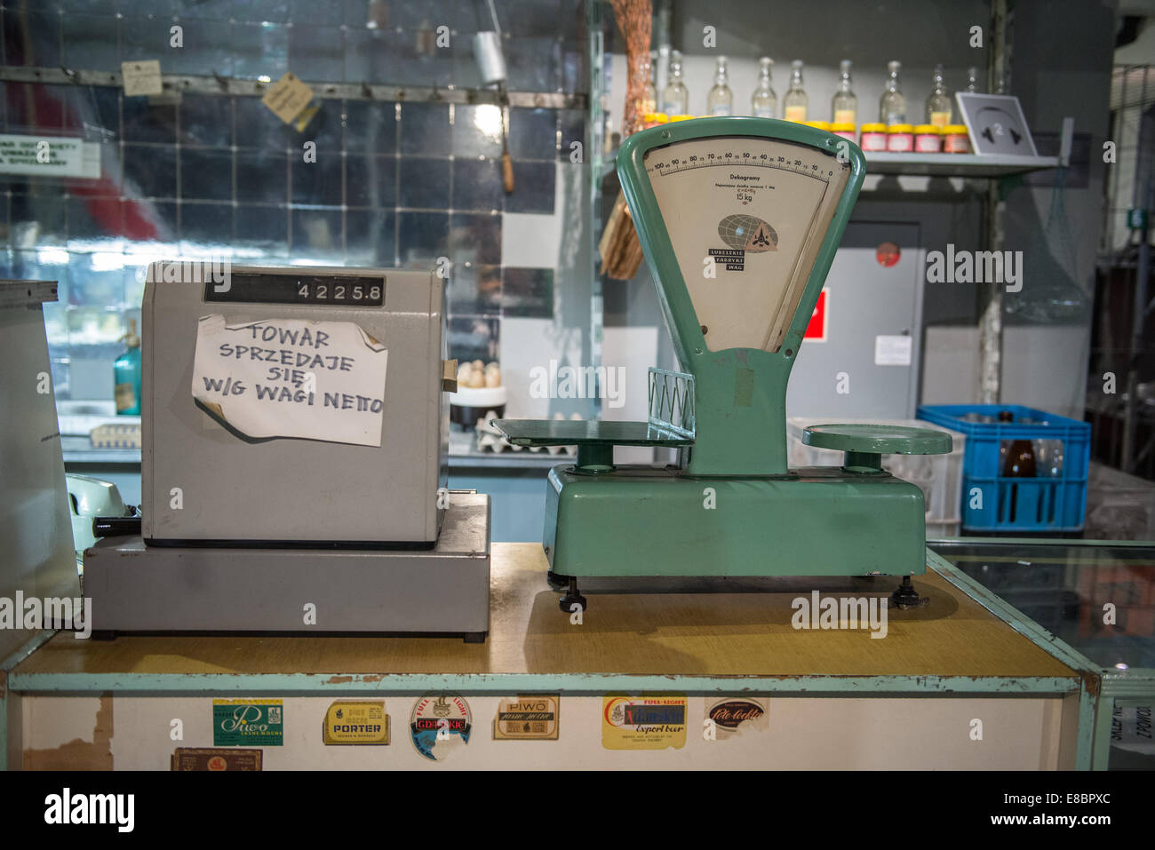 Exposition chemins vers la liberté à l'honneur du 20e anniversaire de la signature de l'accord sur le chantier naval de Gdansk 31 août 1980, Gdansk Pologne Banque D'Images