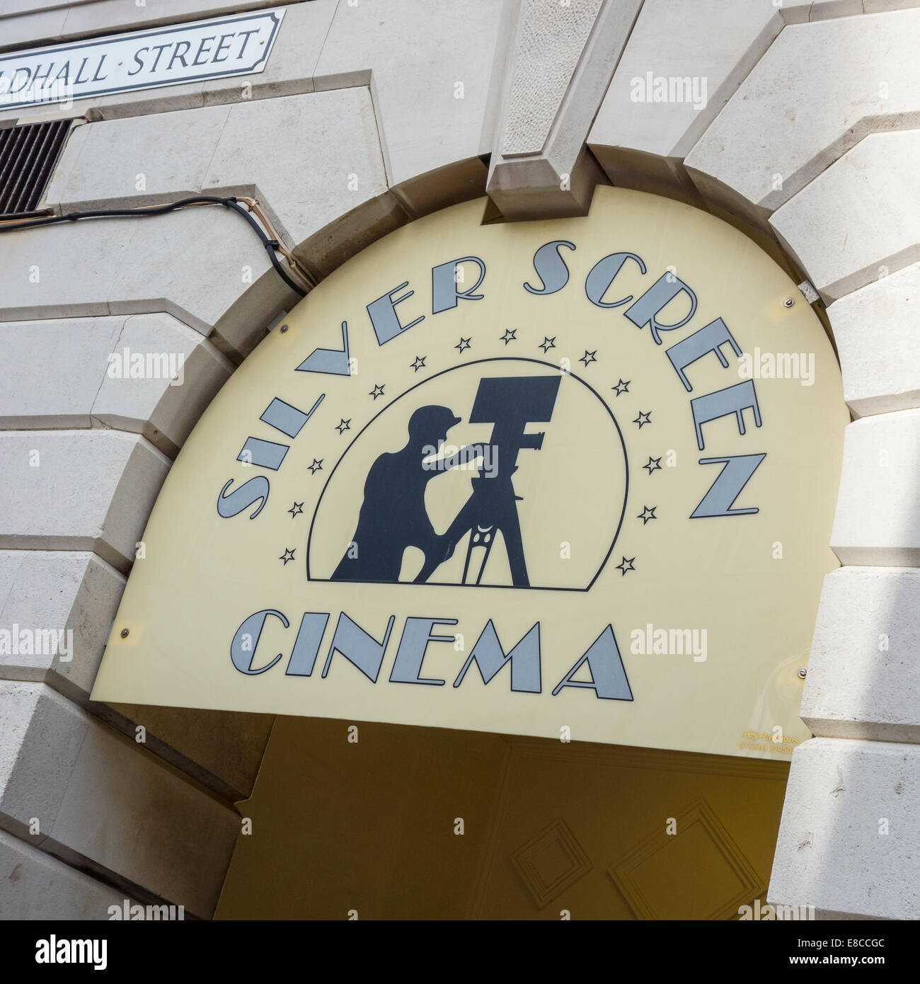 Silver Screen Cinema Guildhall Street Folkestone Banque D'Images